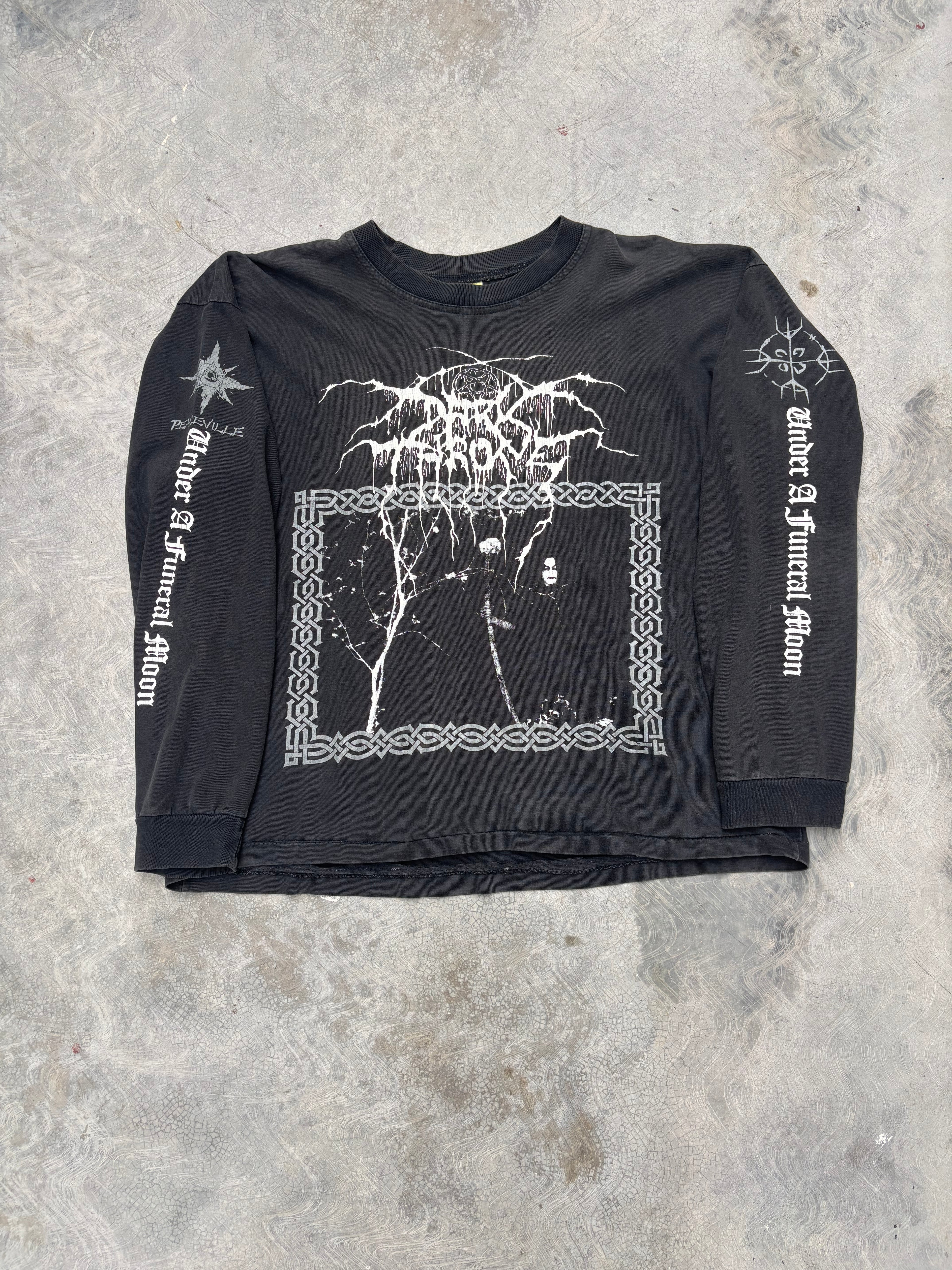 90s Darkthone Under A Funeral Moon T Shirt