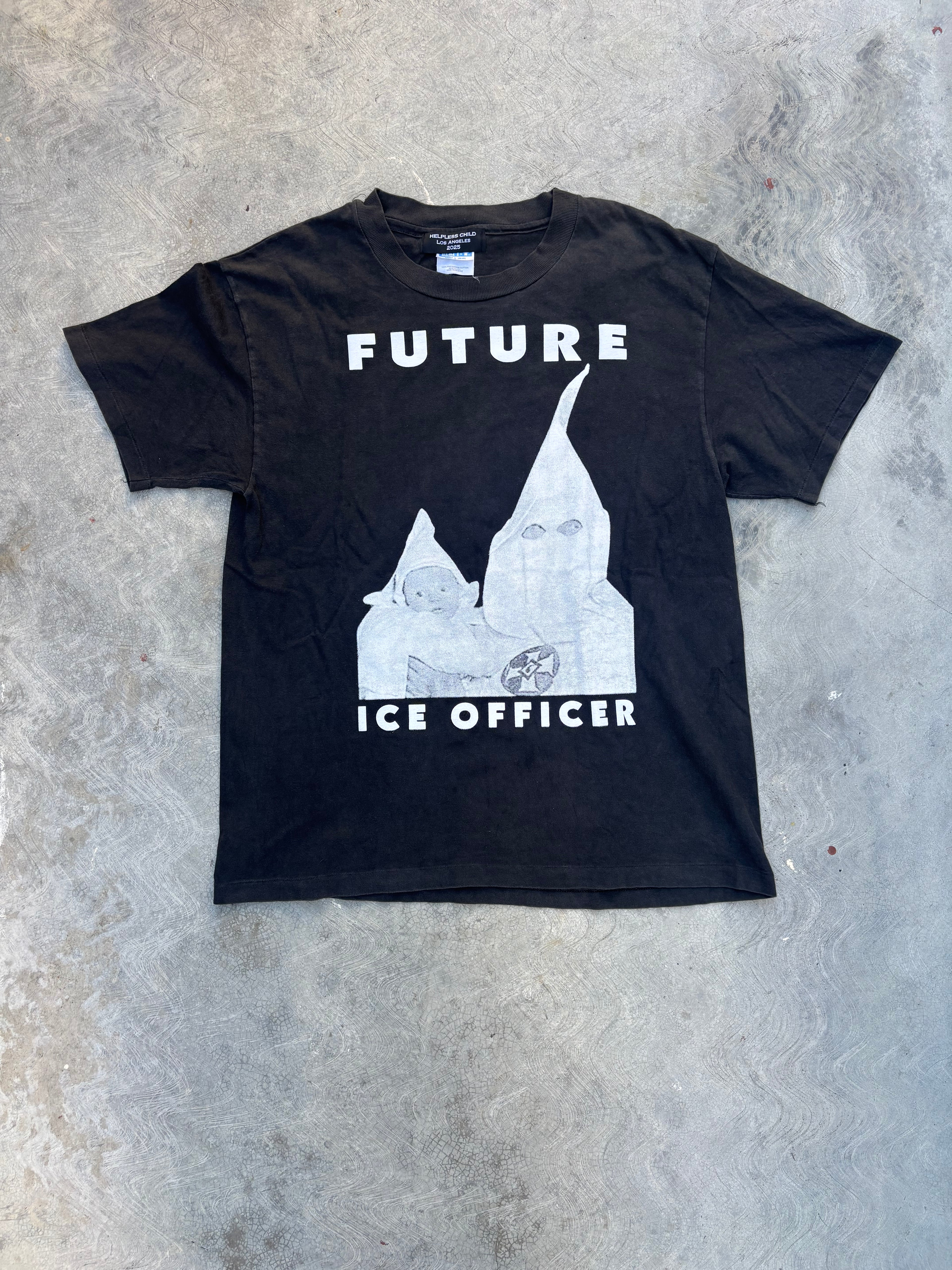 Size Large Future ICE Officer T Shirt