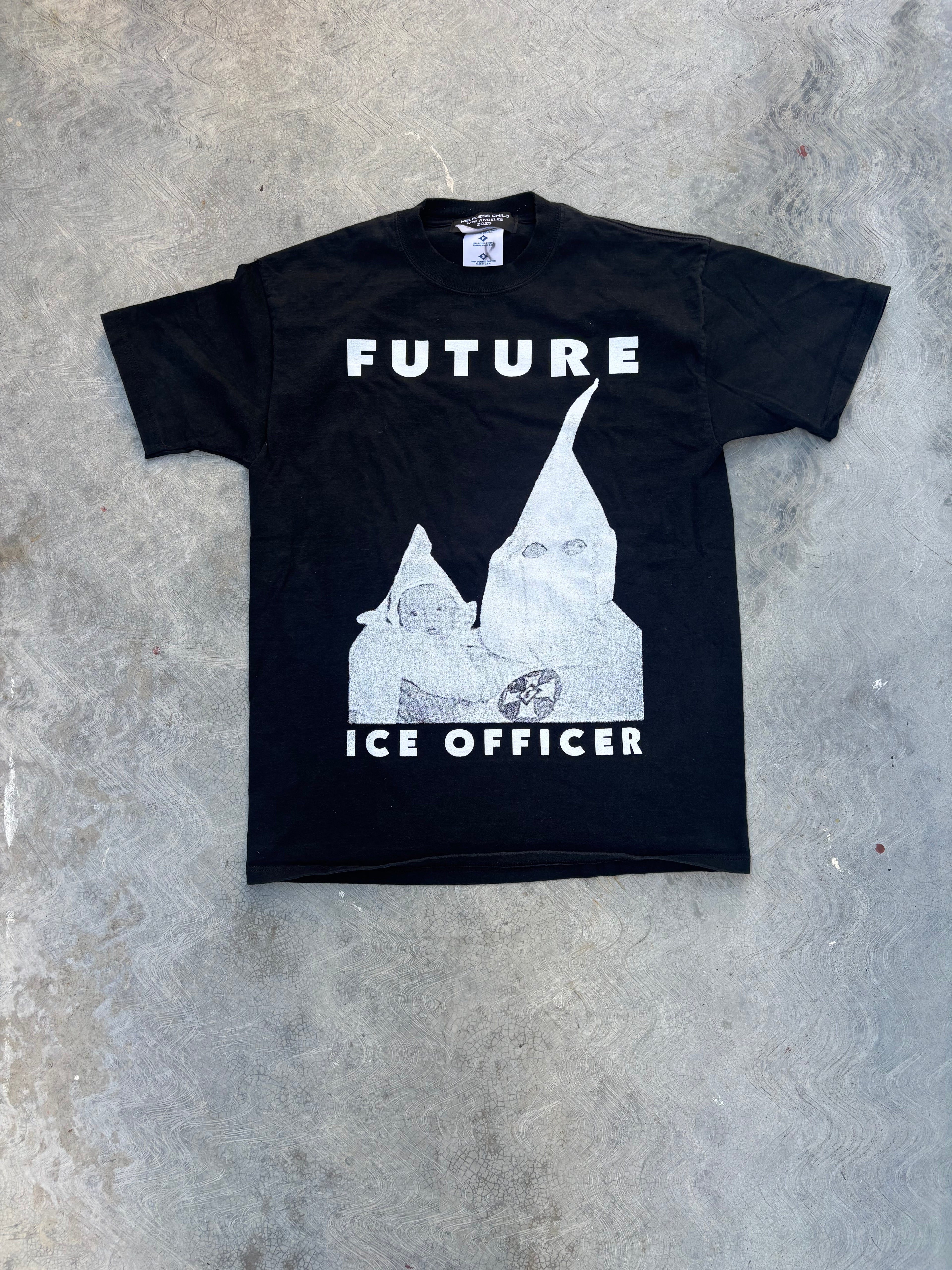 Size Small Future ICE Officer T Shirt