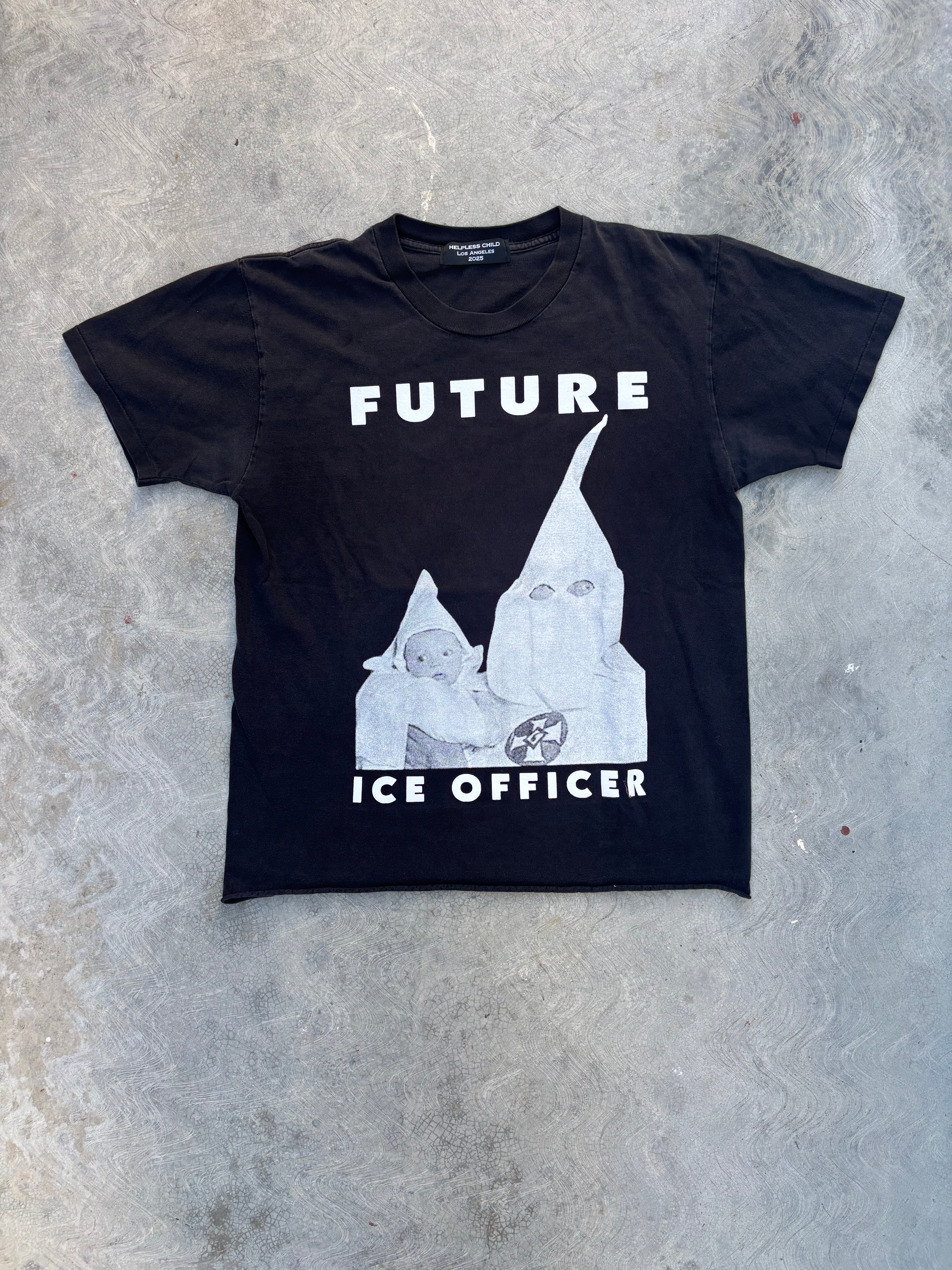 Size Medium Future ICE Officer T Shirt