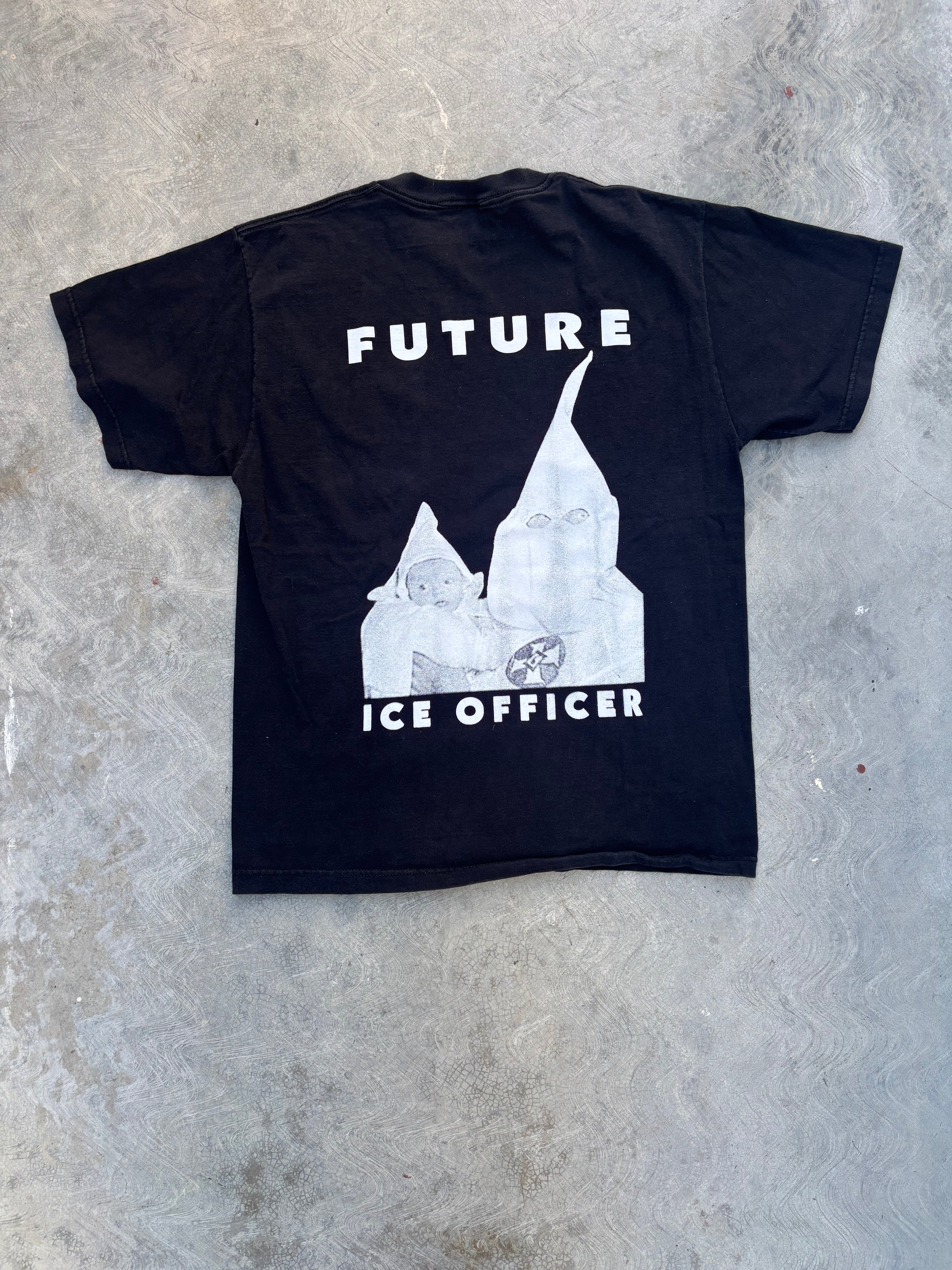Size Large Future ICE Officer Pocket T Shirt