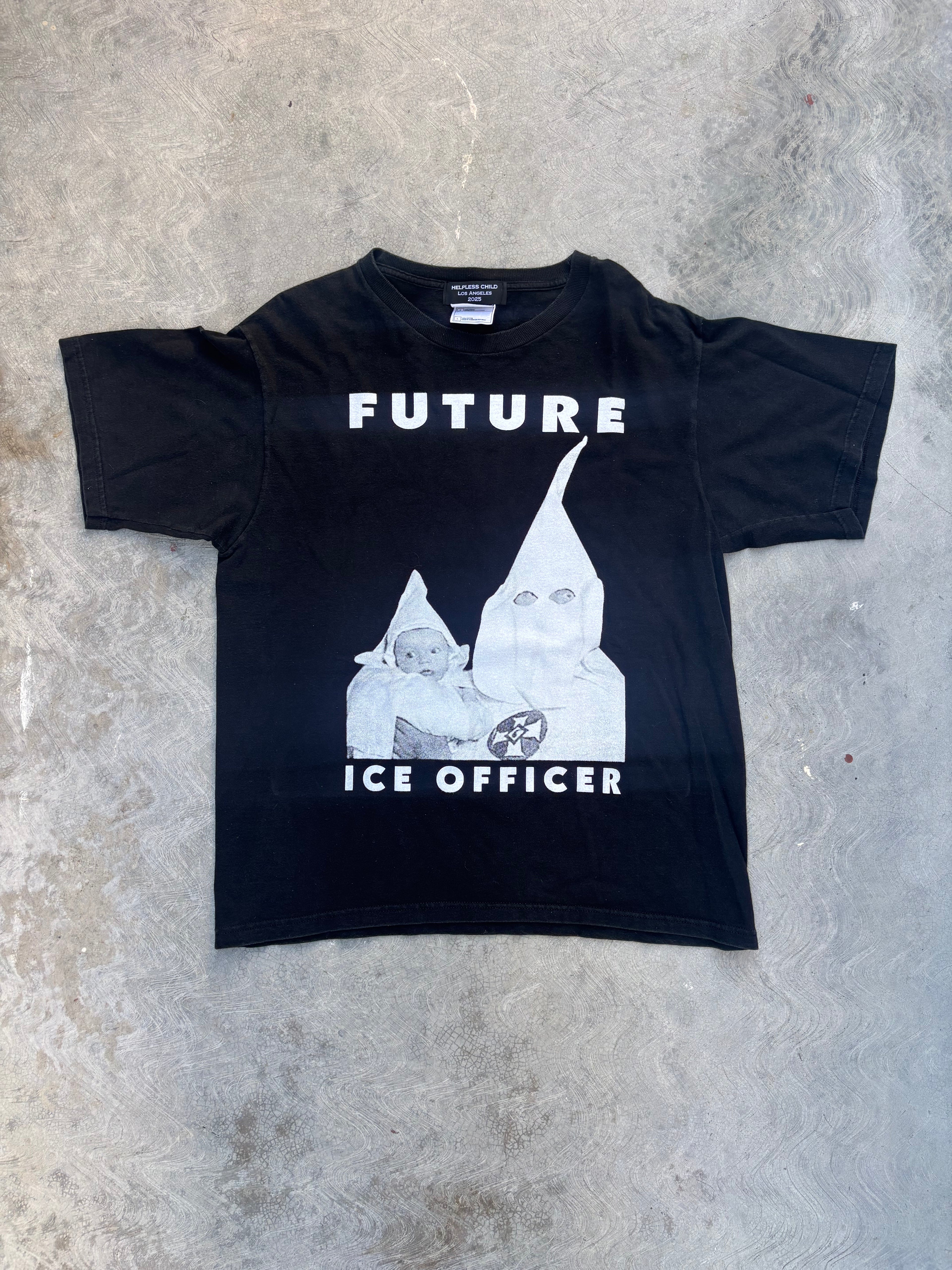 Size Large Future ICE Officer T Shirt