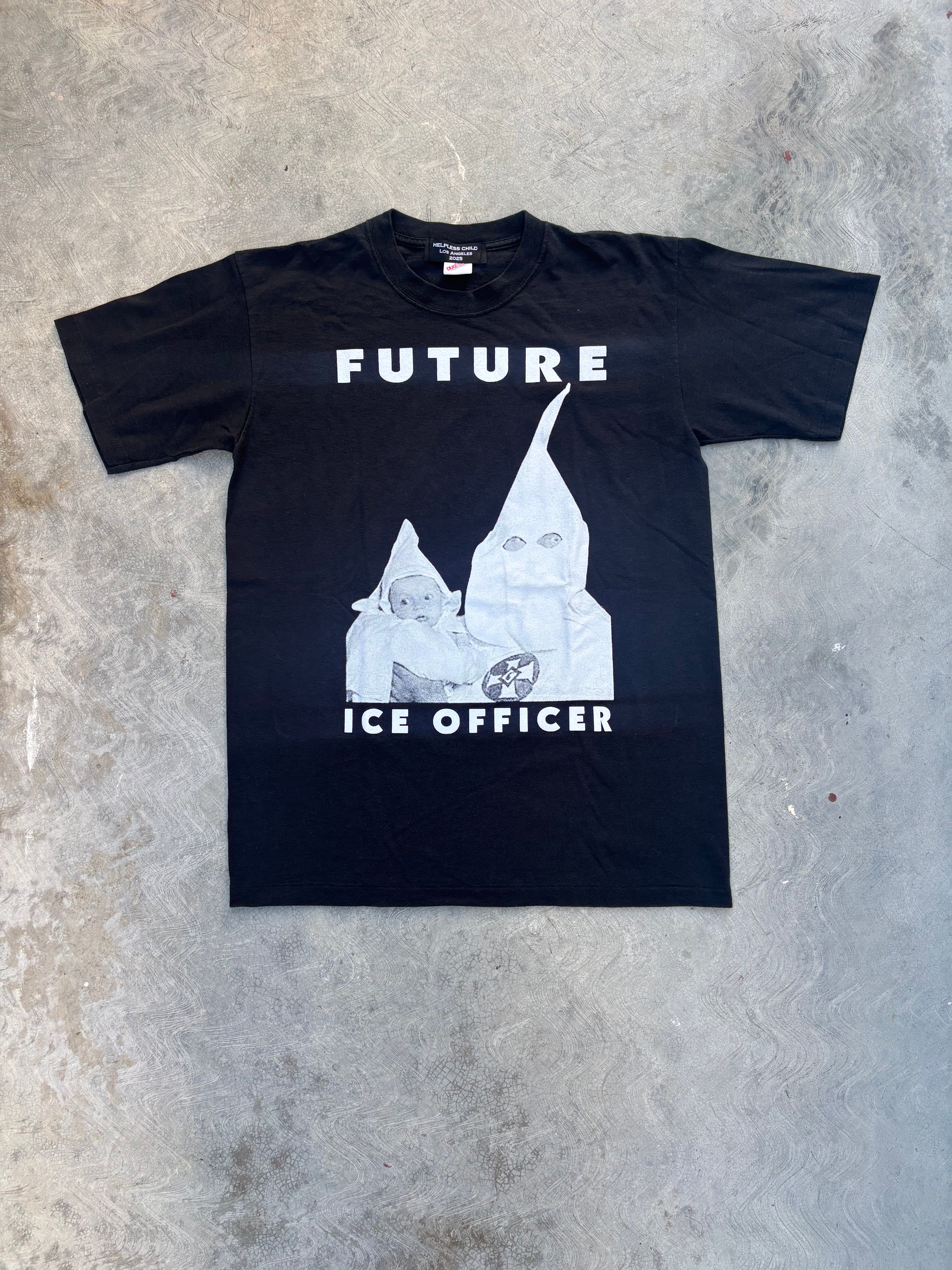 Size Large Future ICE Officer T Shirt