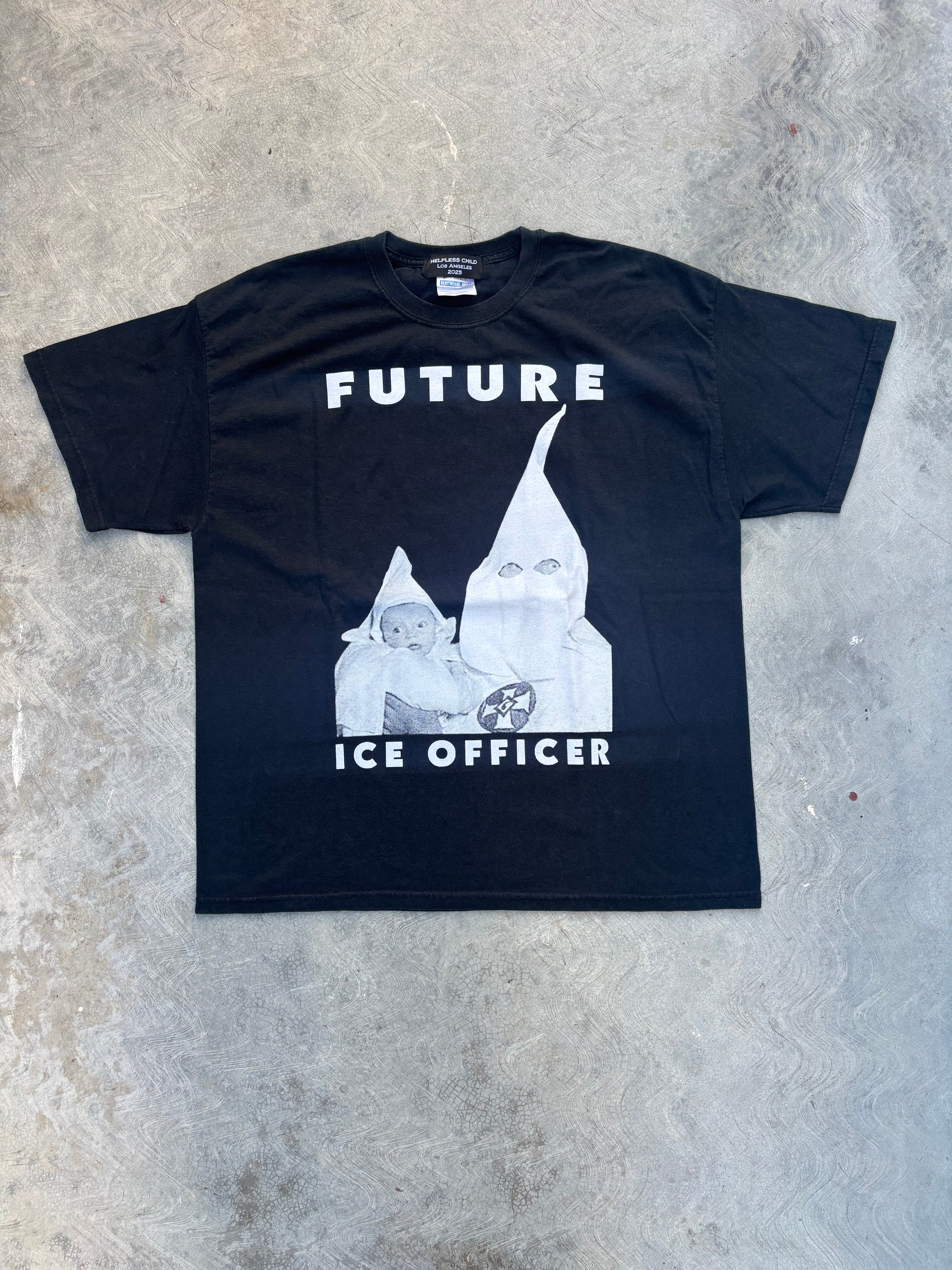 Size Large Future Police Officer T Shirt