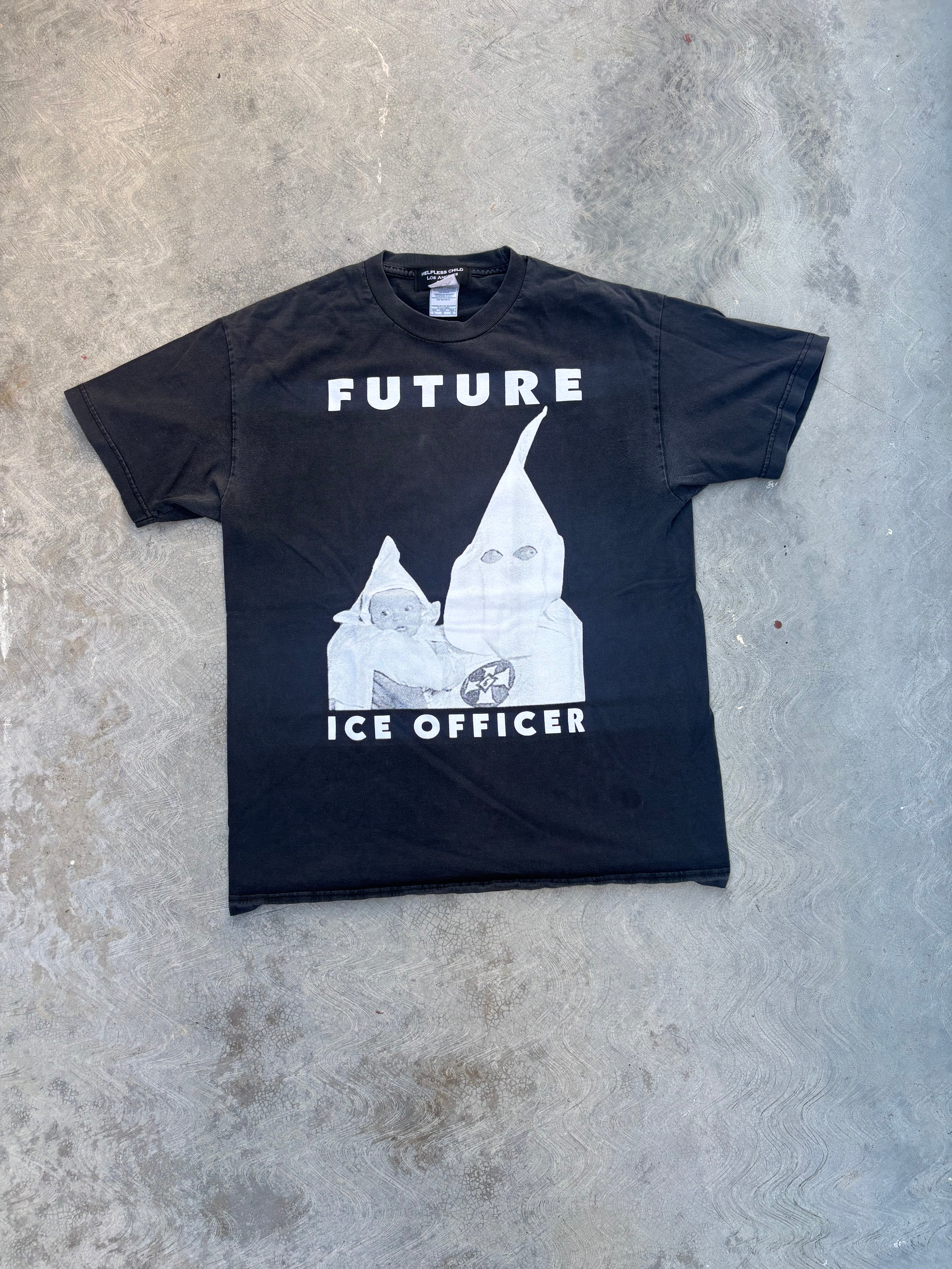 Size Large Future ICE Officer T Shirt