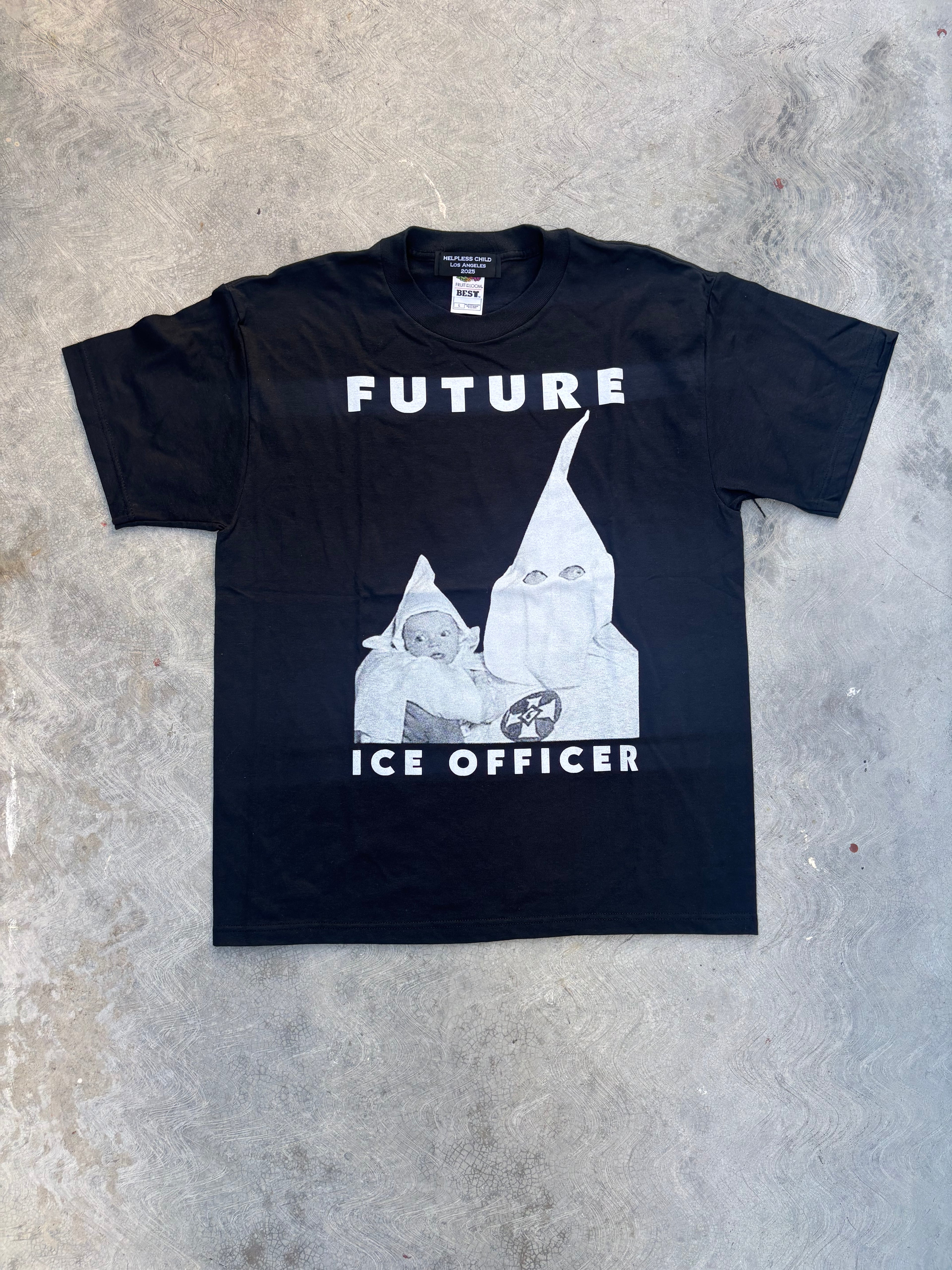 Size Large Future ICE Officer T Shirt