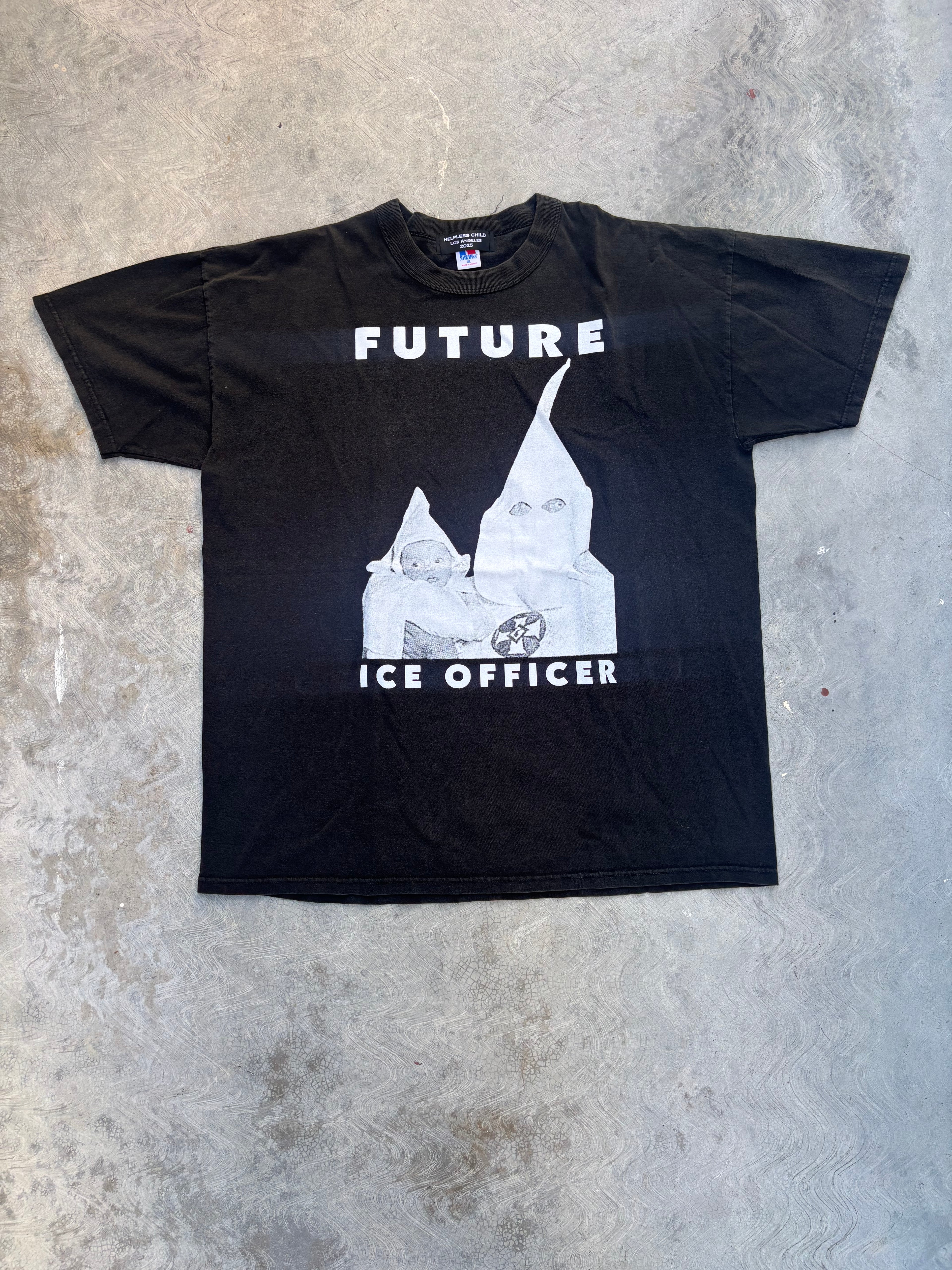 Size XL Future ICE Officer T Shirt