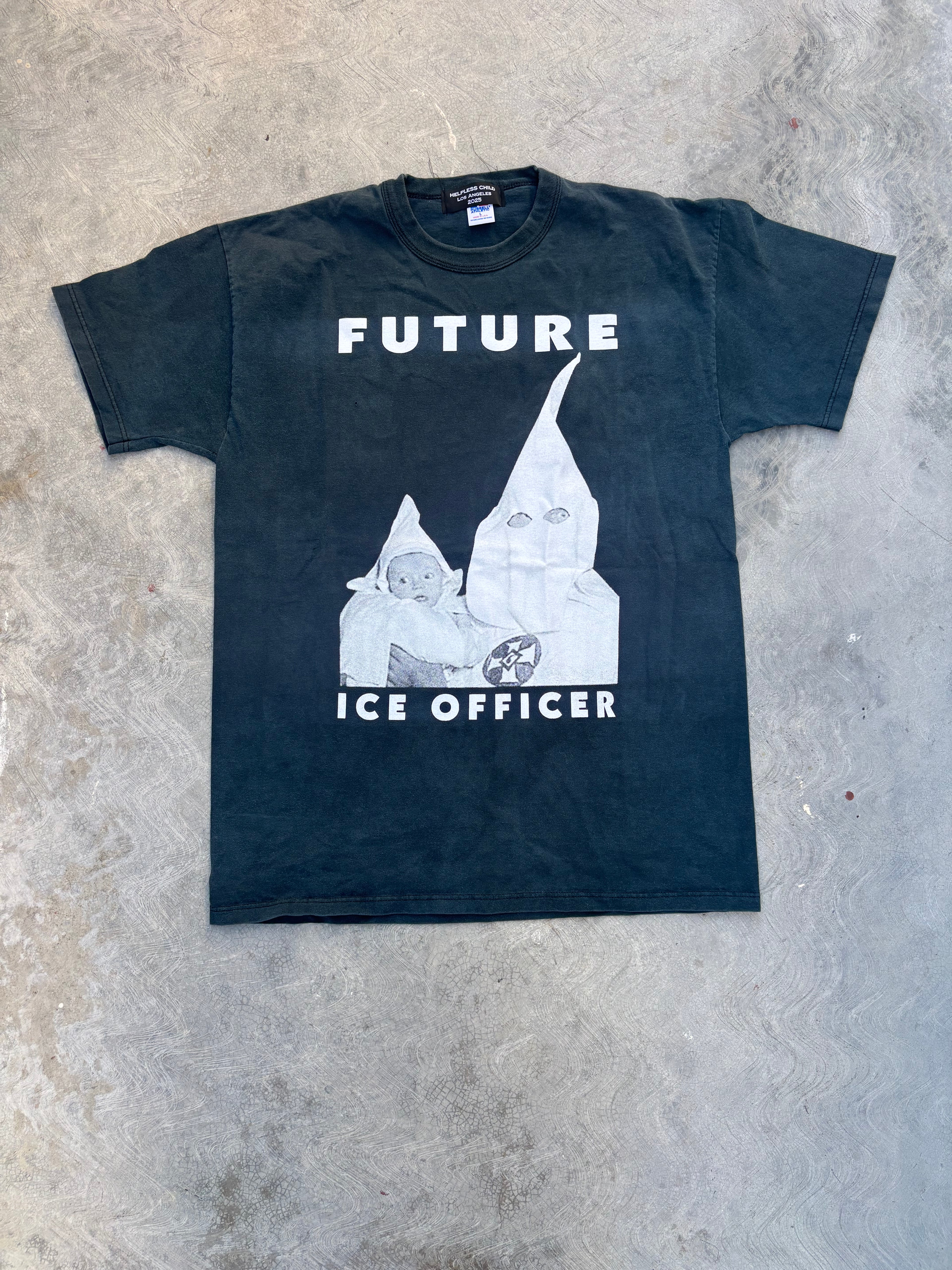Size Large Future ICE Officer T Shirt