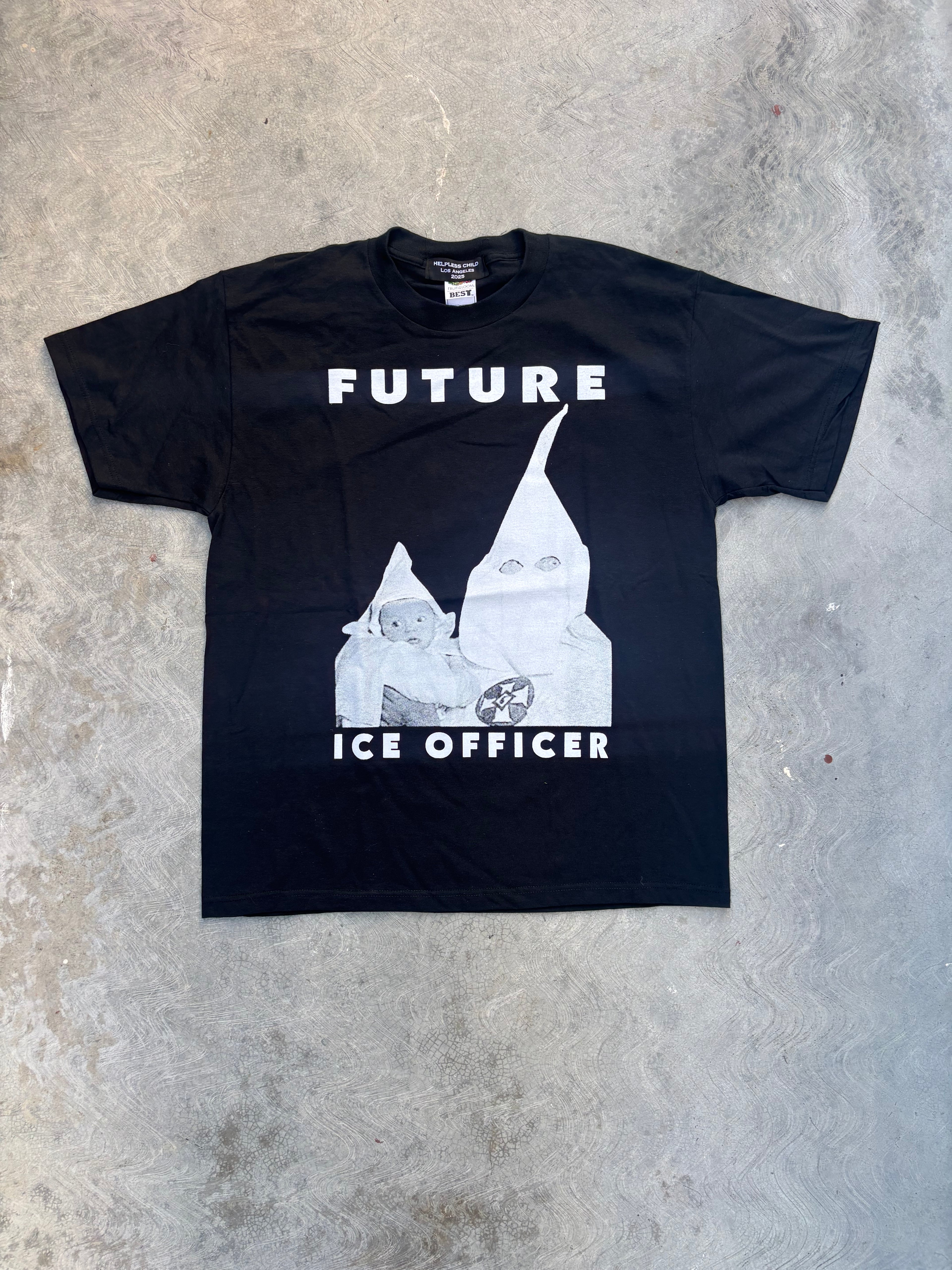 Size Large Future ICE Officer T Shirt