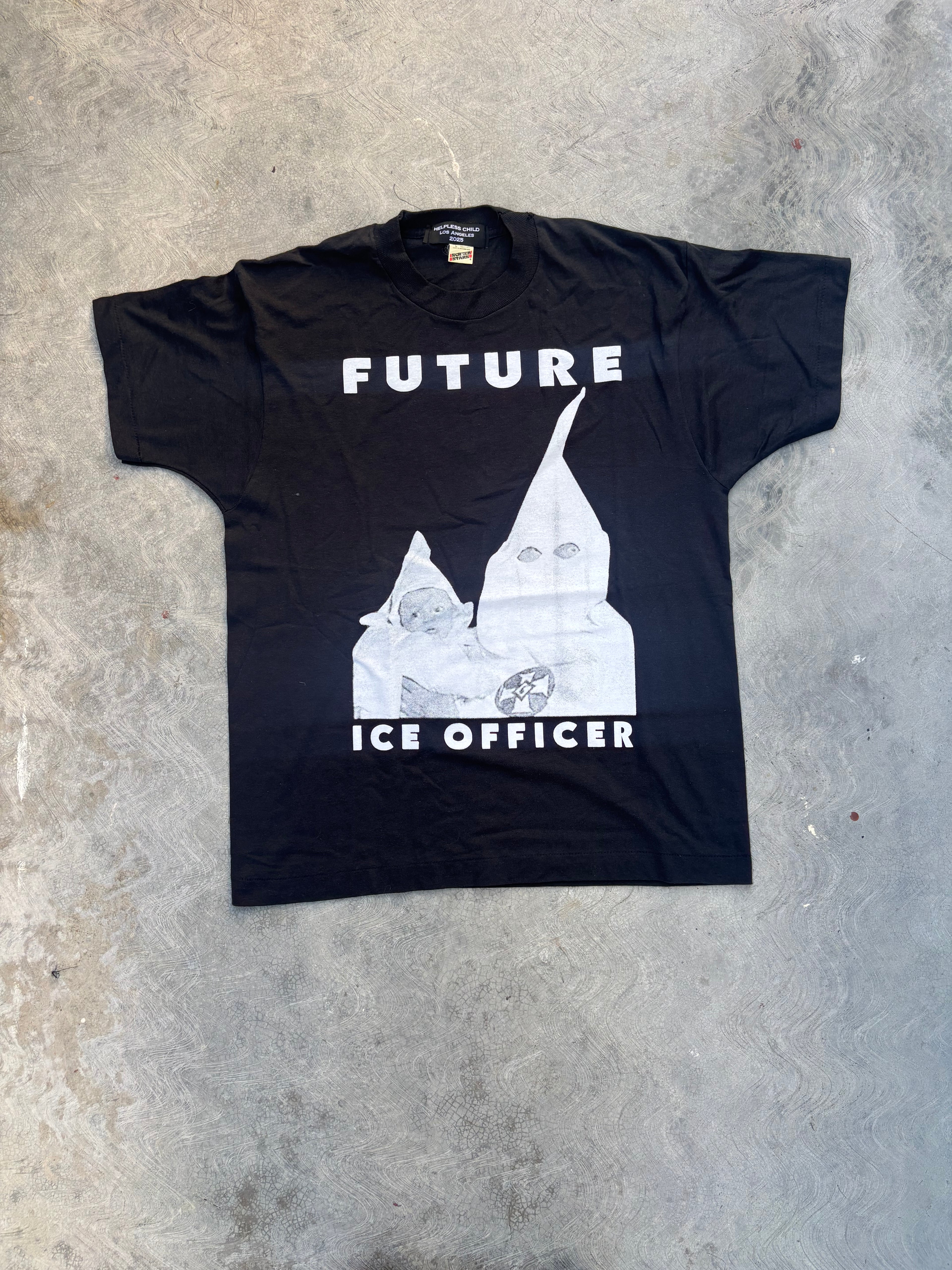Size Large Future ICE Officer T Shirt