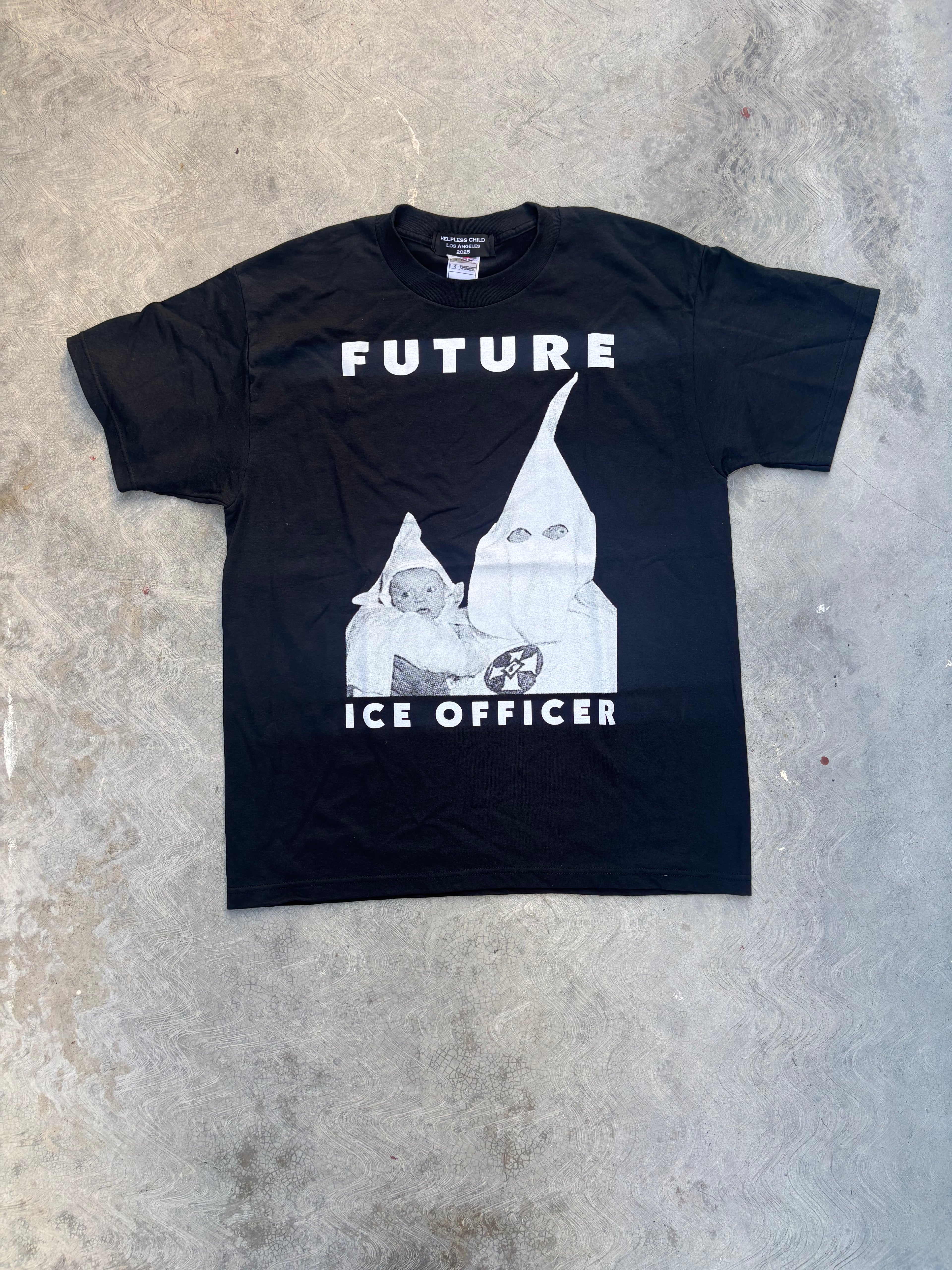 Size Large Future ICE Officer T Shirt