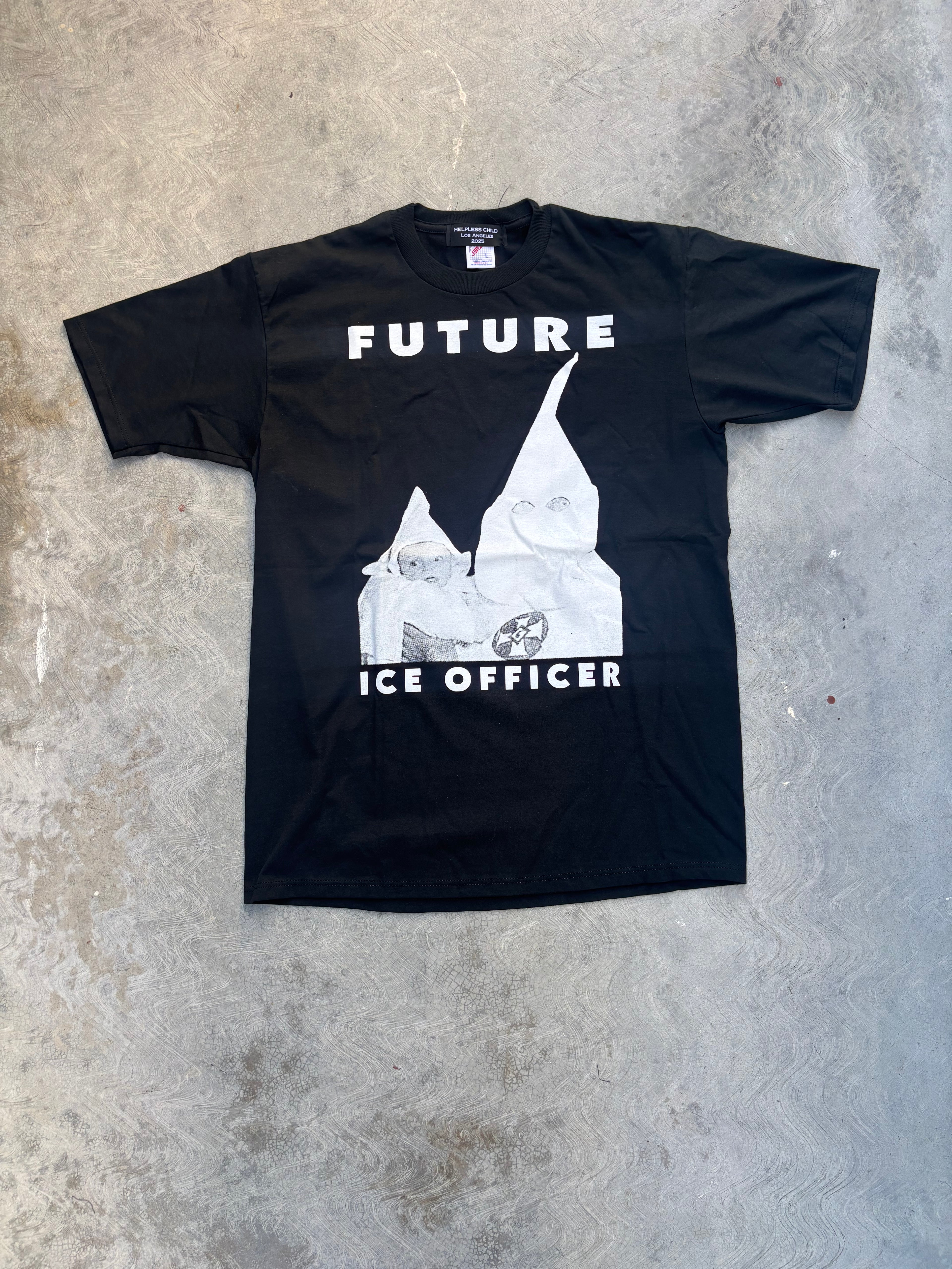 Size Large Future ICE Officer T Shirt