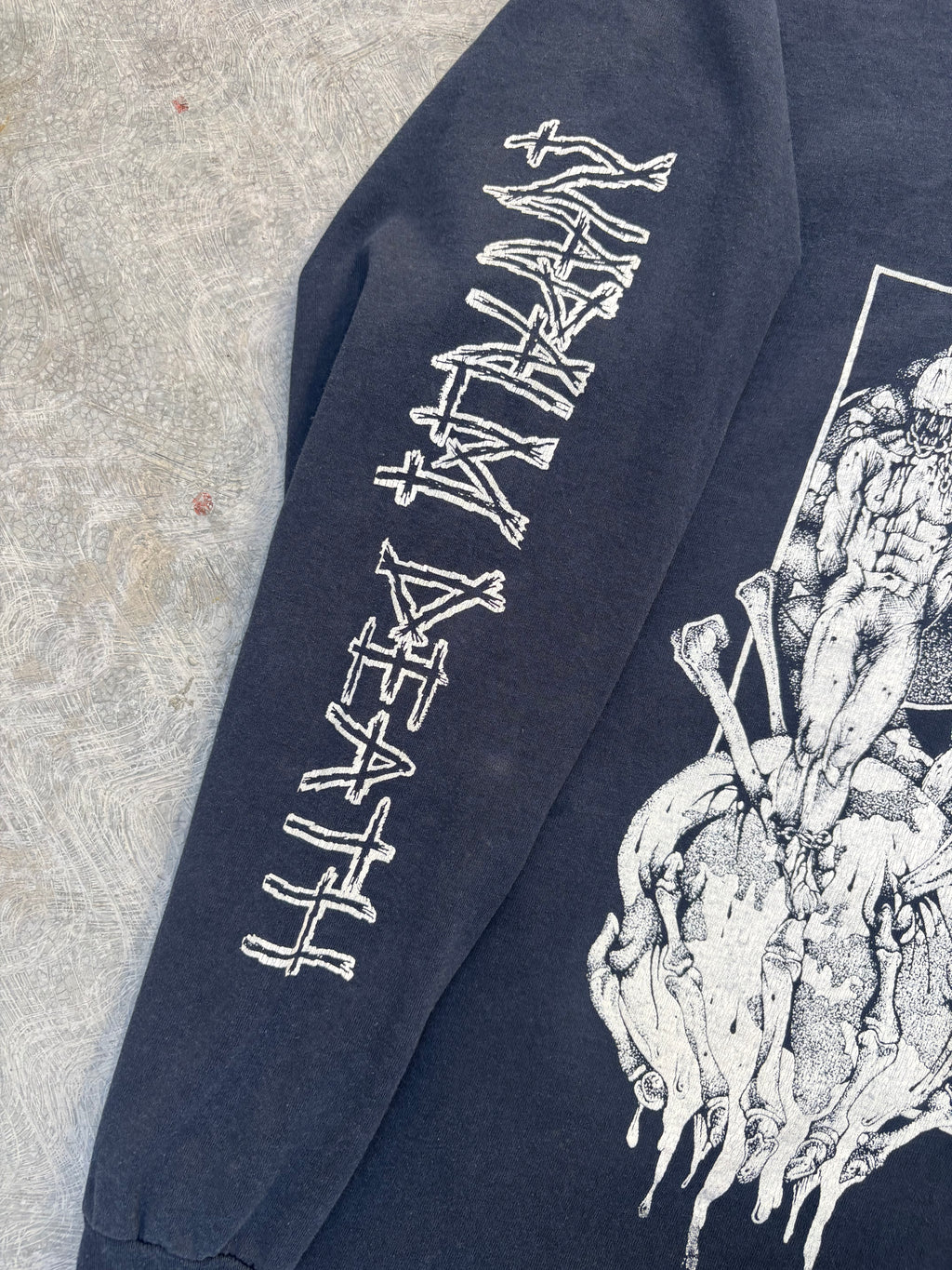 1991 Napalm Death Tour Long Sleeve T Shirt
