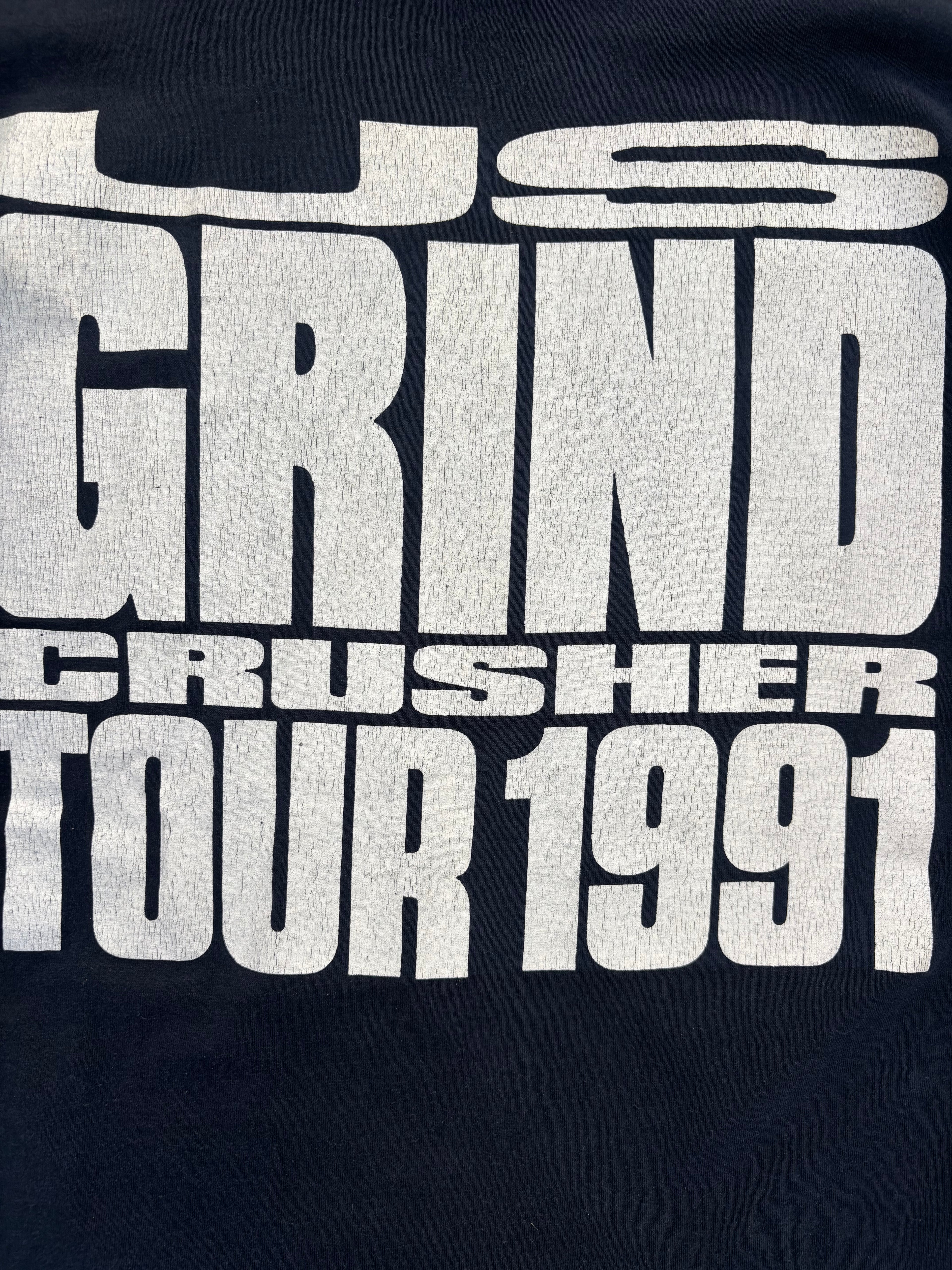 1991 Napalm Death Tour Long Sleeve T Shirt