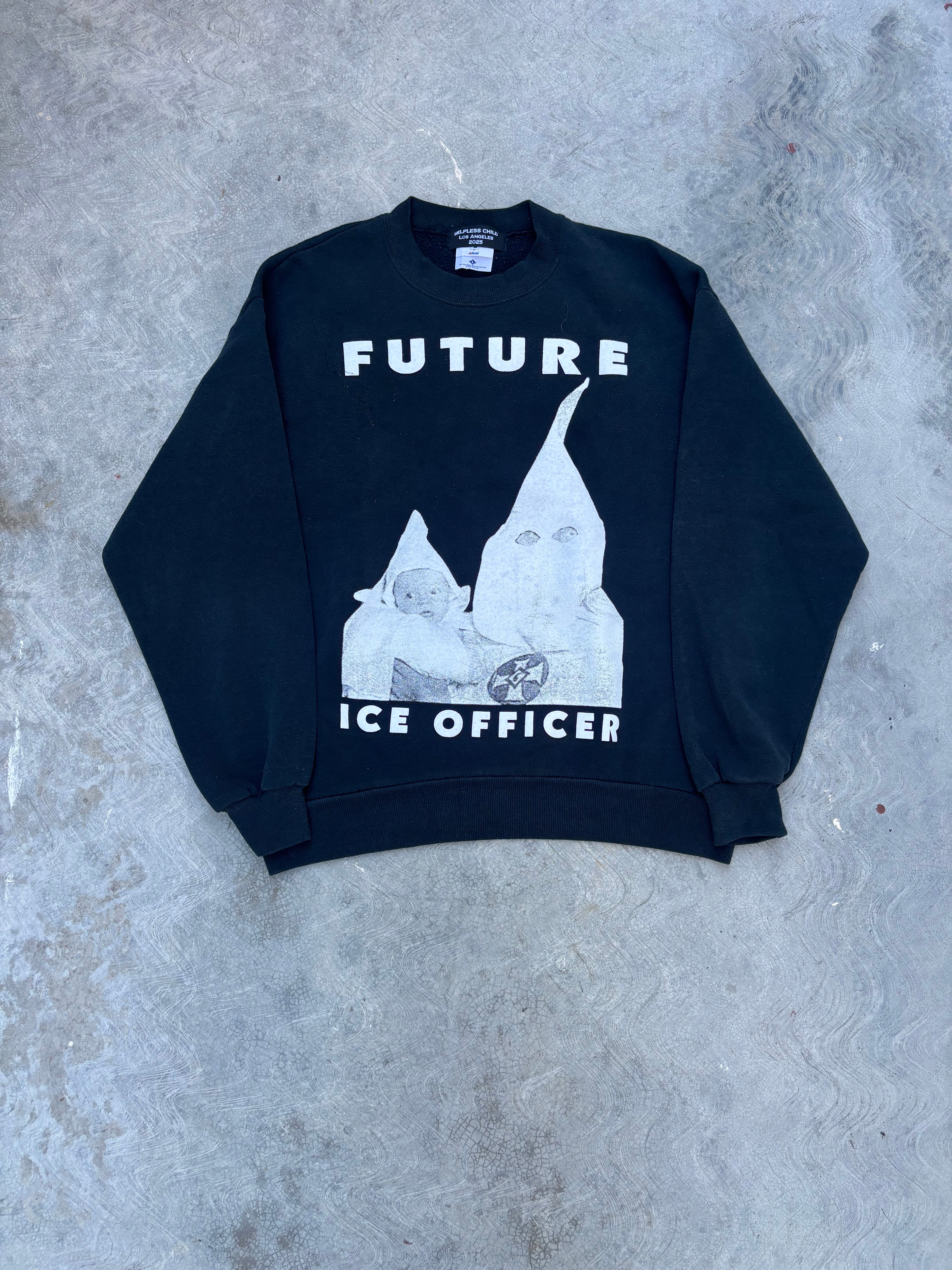Size Large Future ICE Officer Crewneck