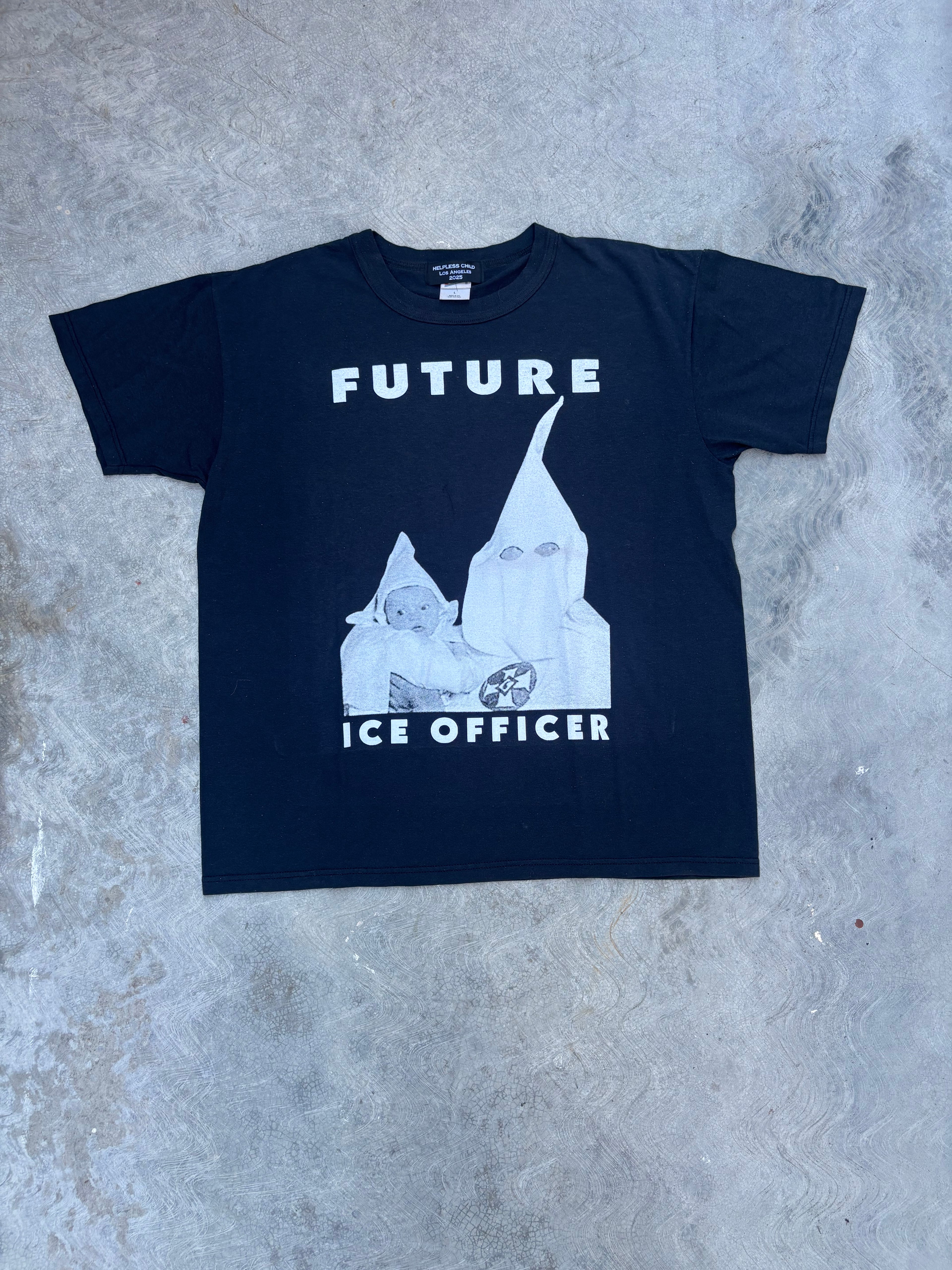 Size Large Future ICE Officer T Shirt