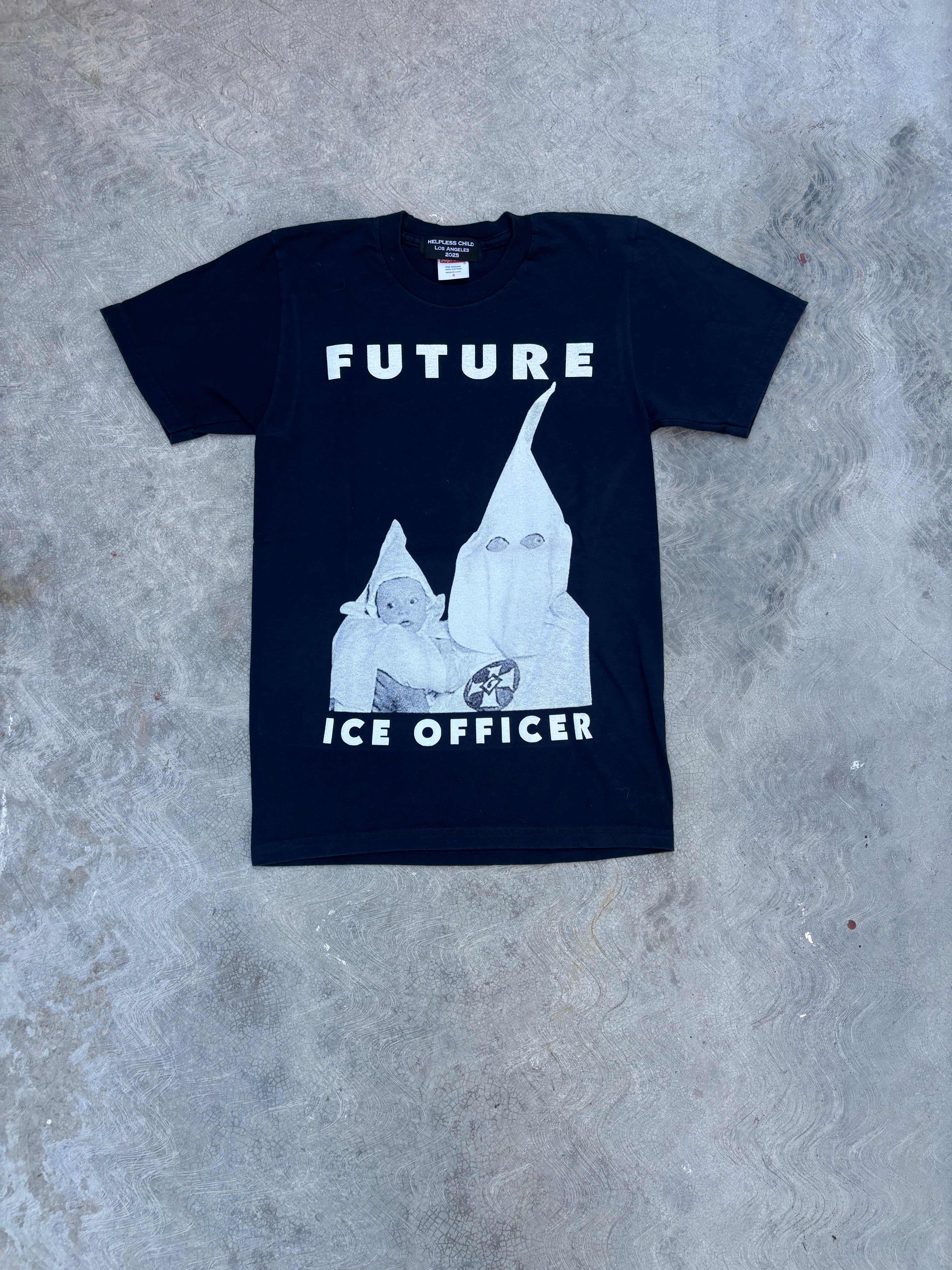 Size Small Future ICE Officer T Shirt