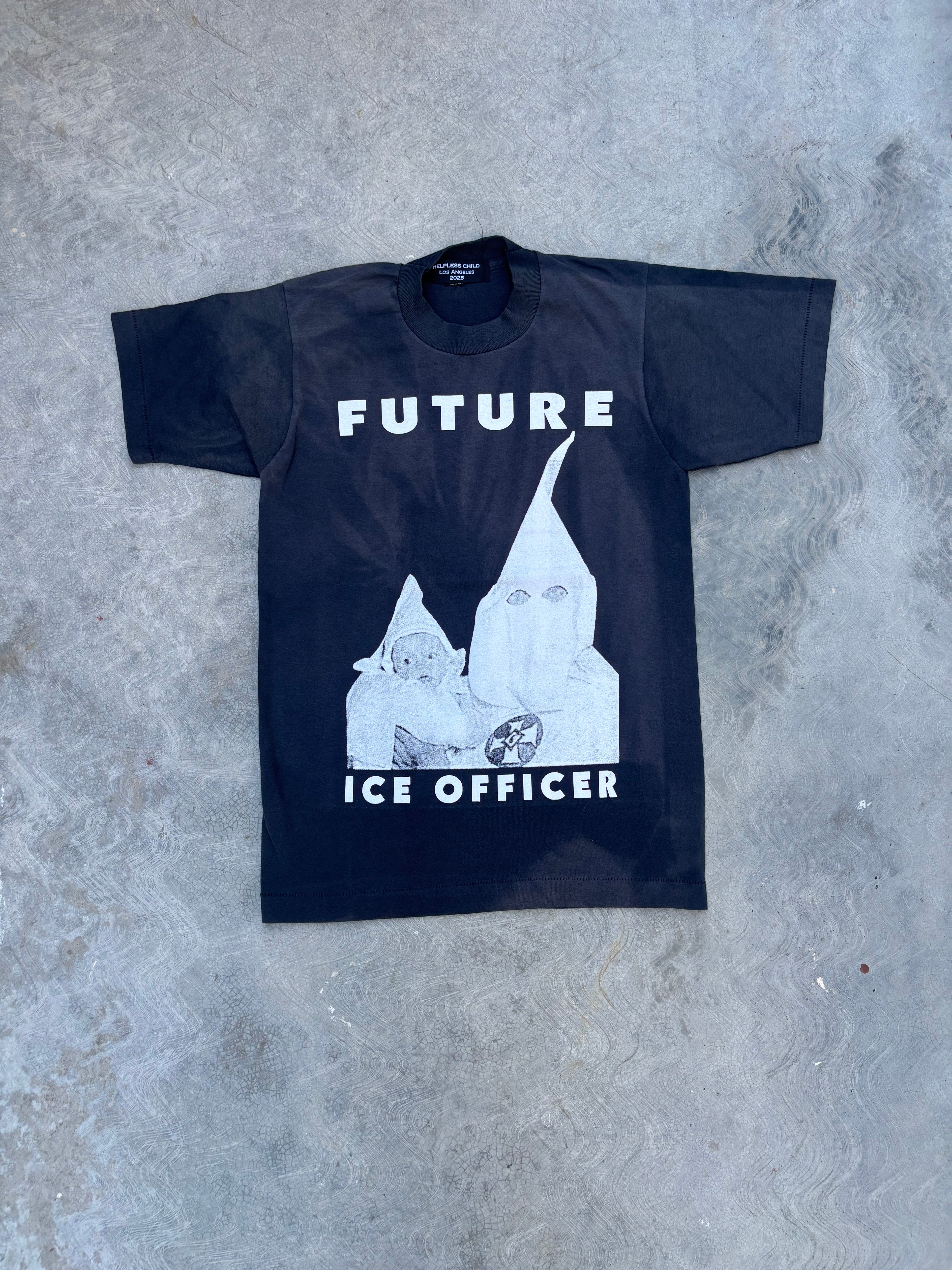 Size Small Future ICE Officer T Shirt