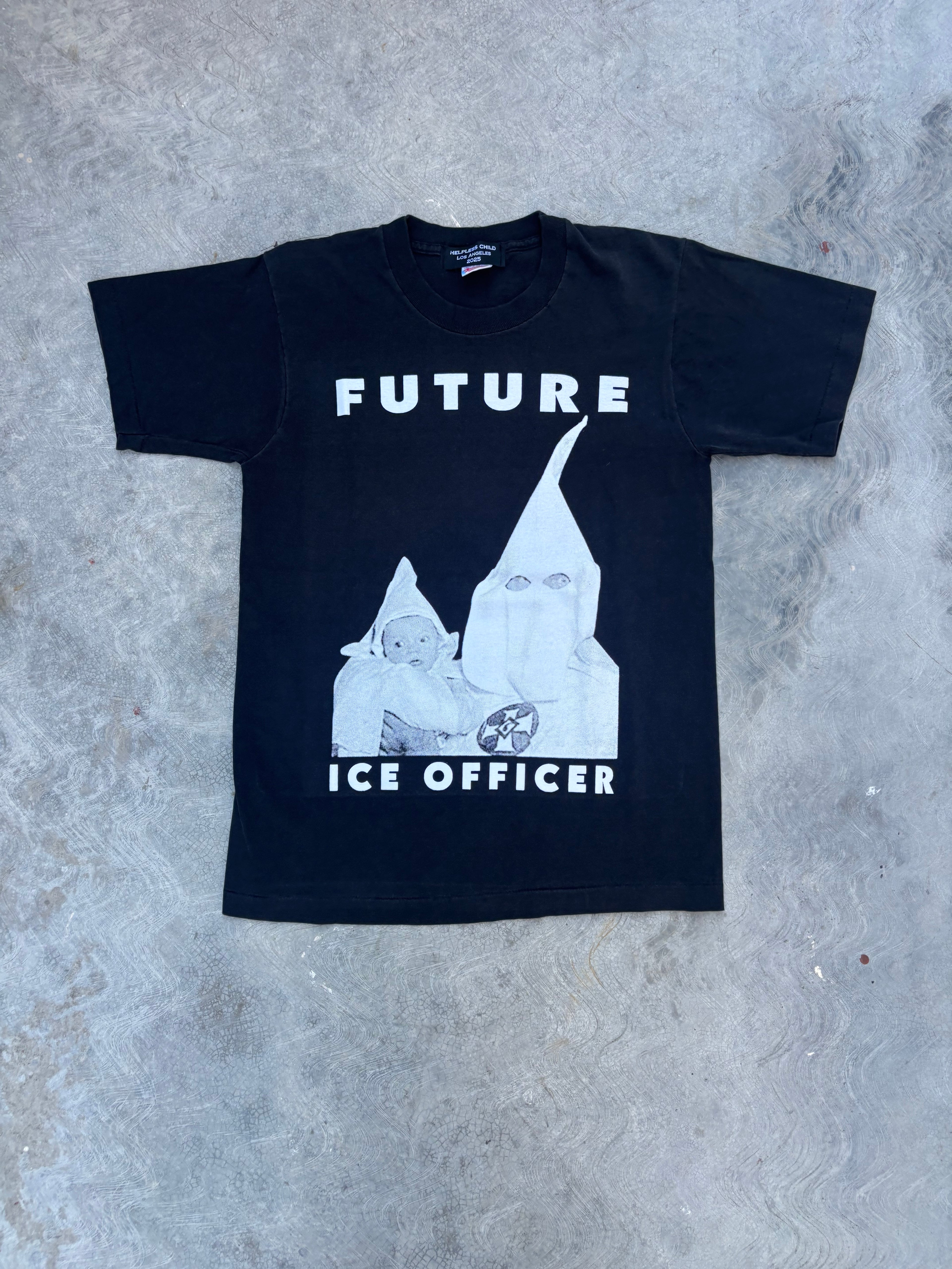 Size Medium Future ICE Officer T Shirt