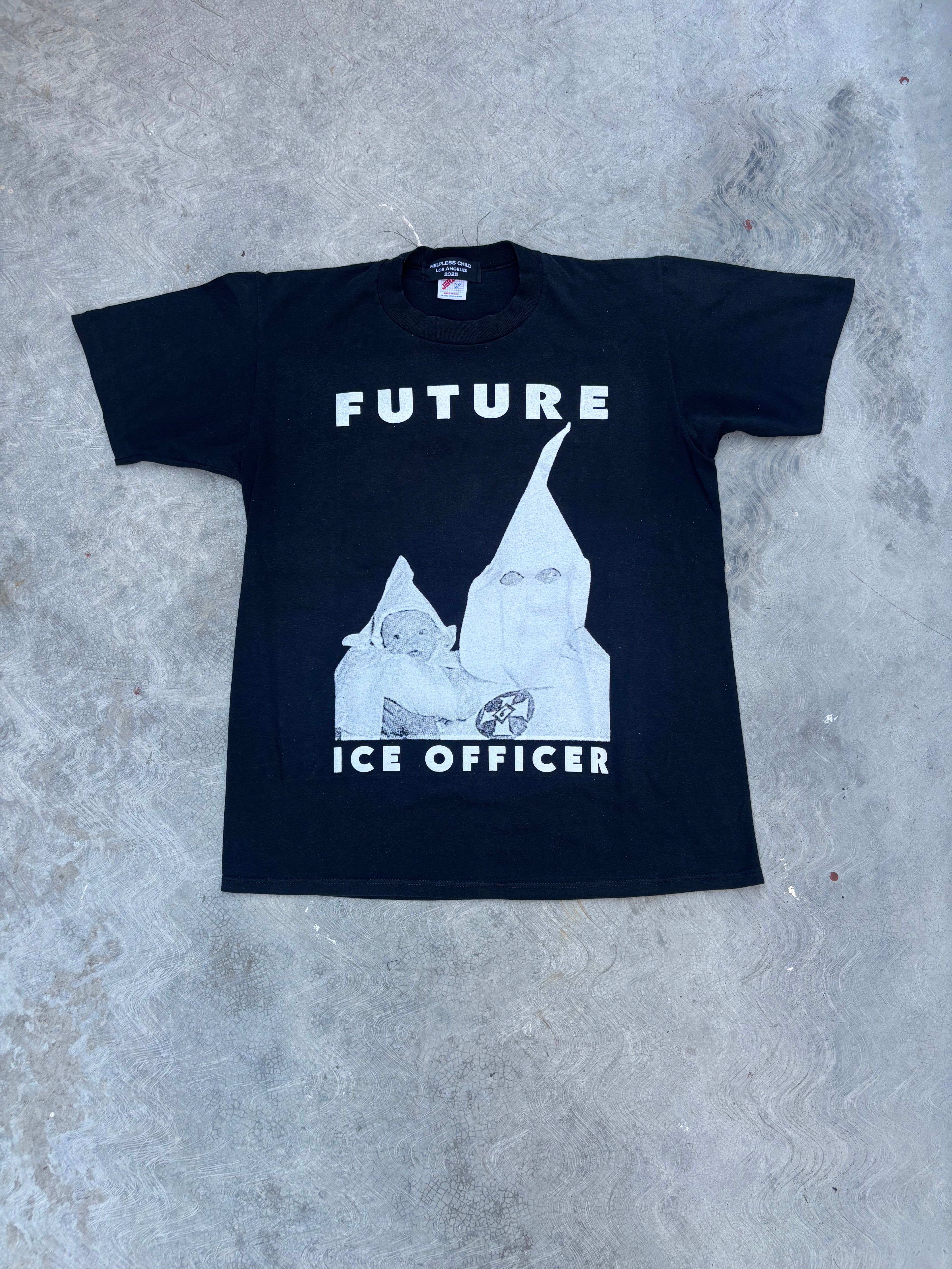 Size Large Future ICE Officer T Shirt