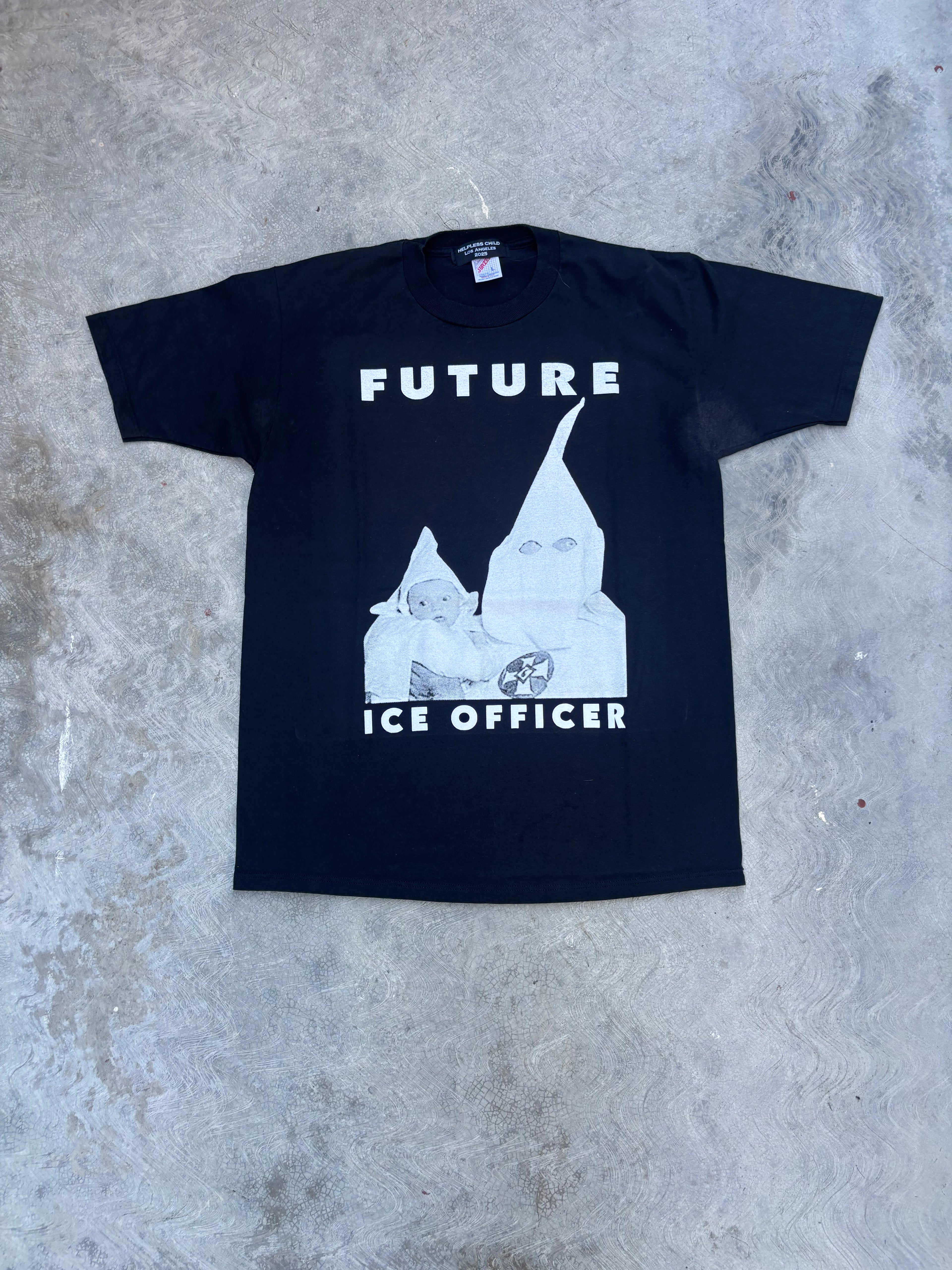 Size Large Future ICE Officer T Shirt