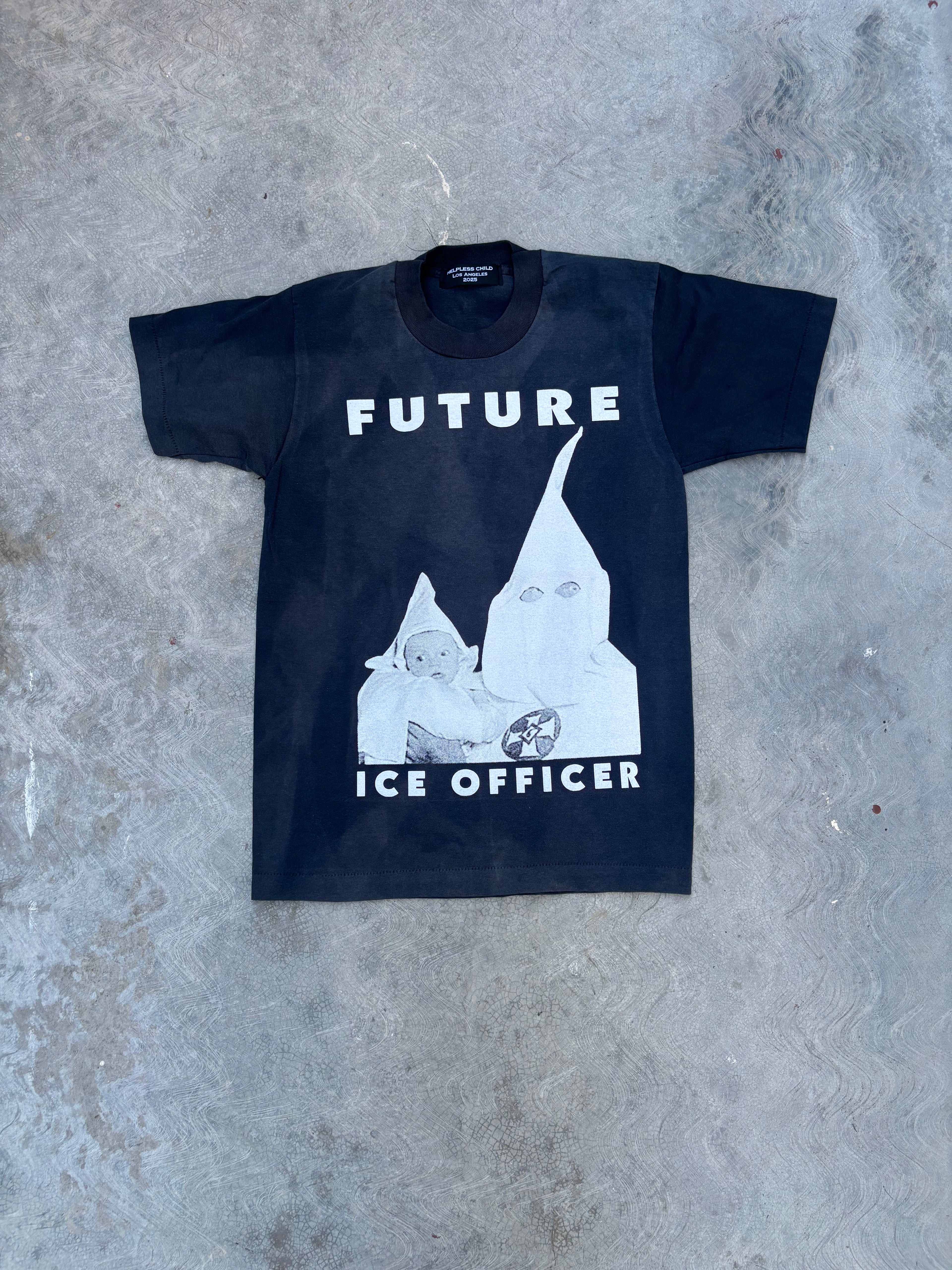 Size Small Future ICE Officer T Shirt