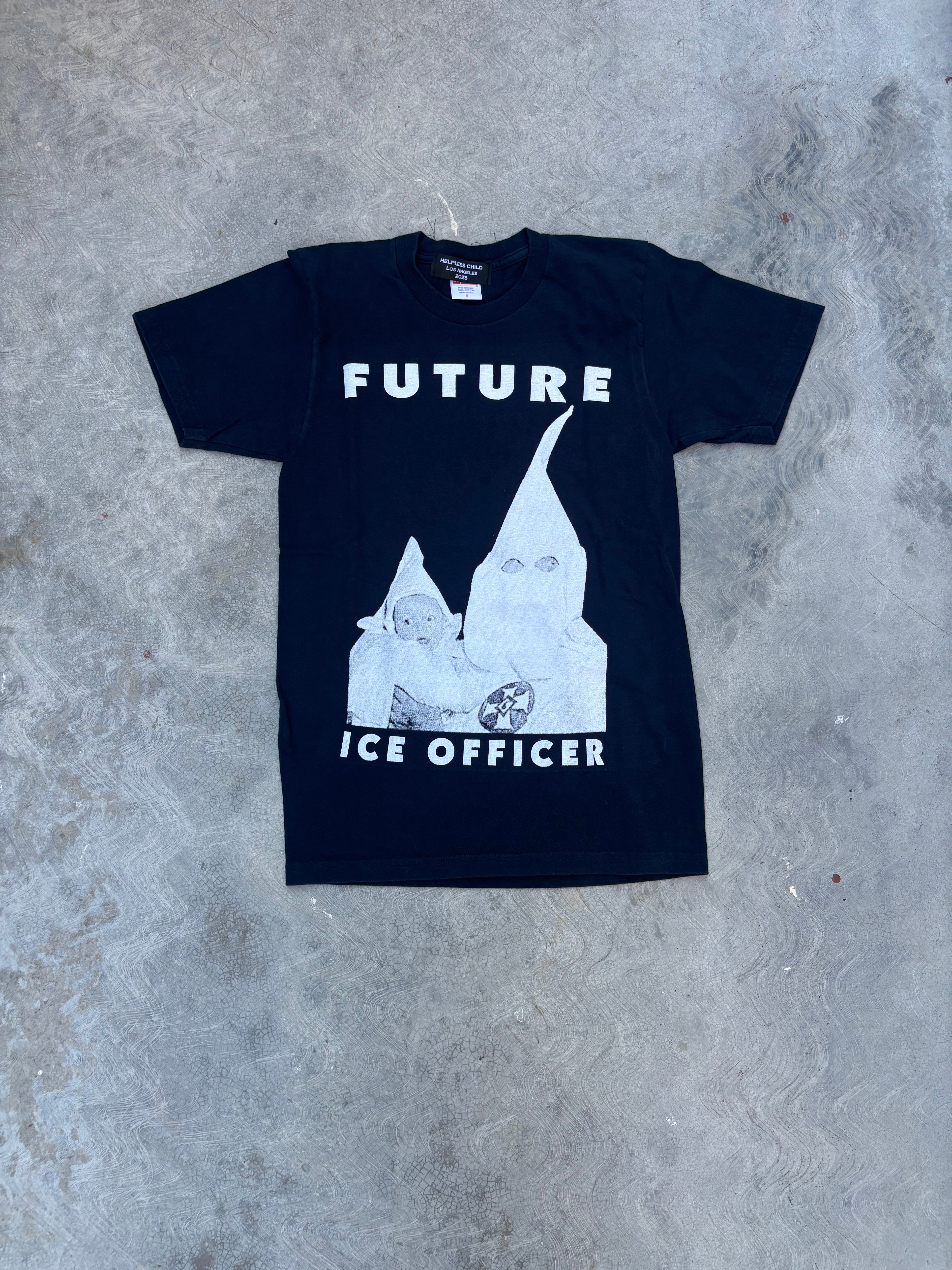 Size Small Future ICE Officer T Shirt