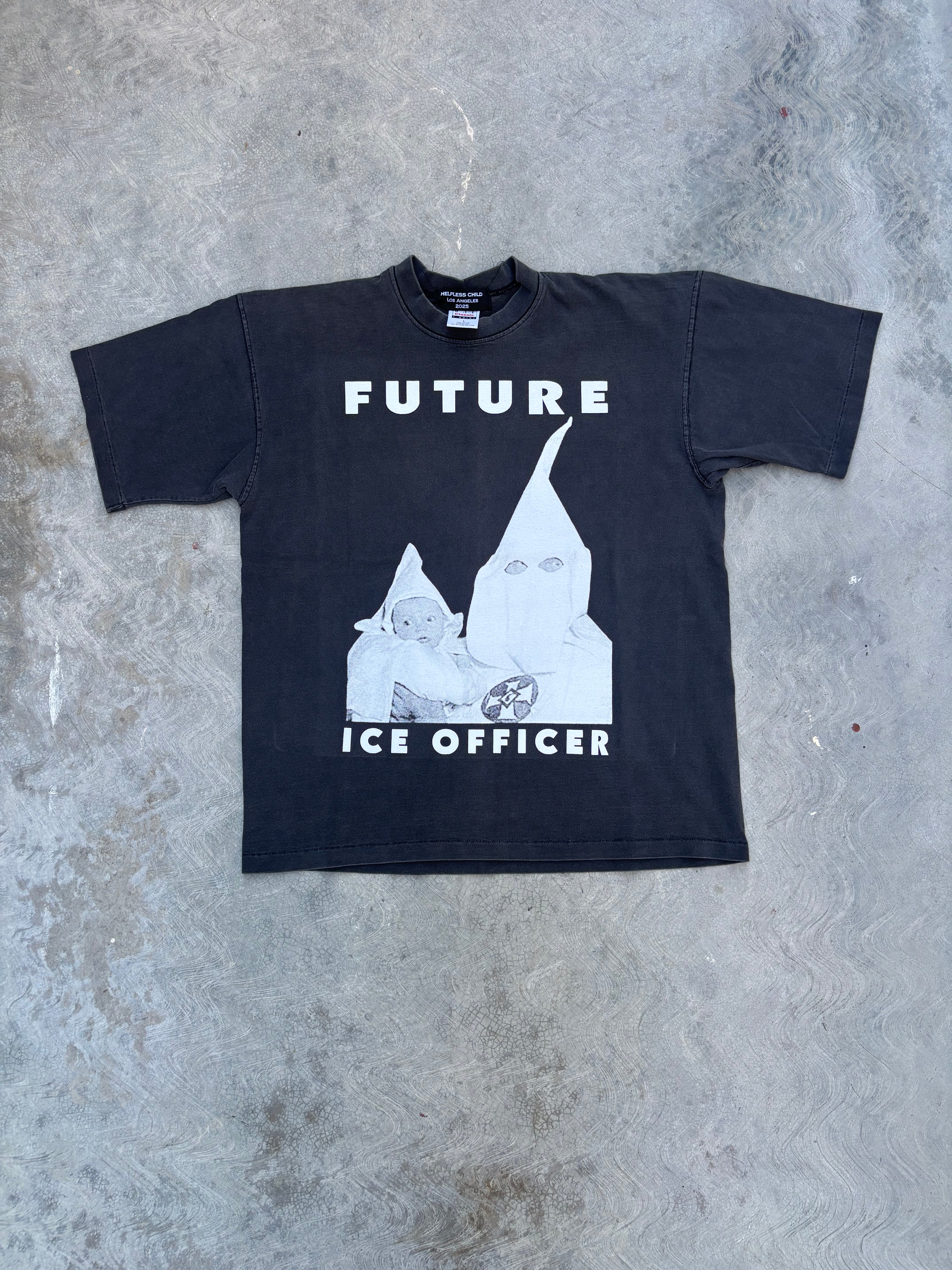 Size Large Future ICE Officer T Shirt