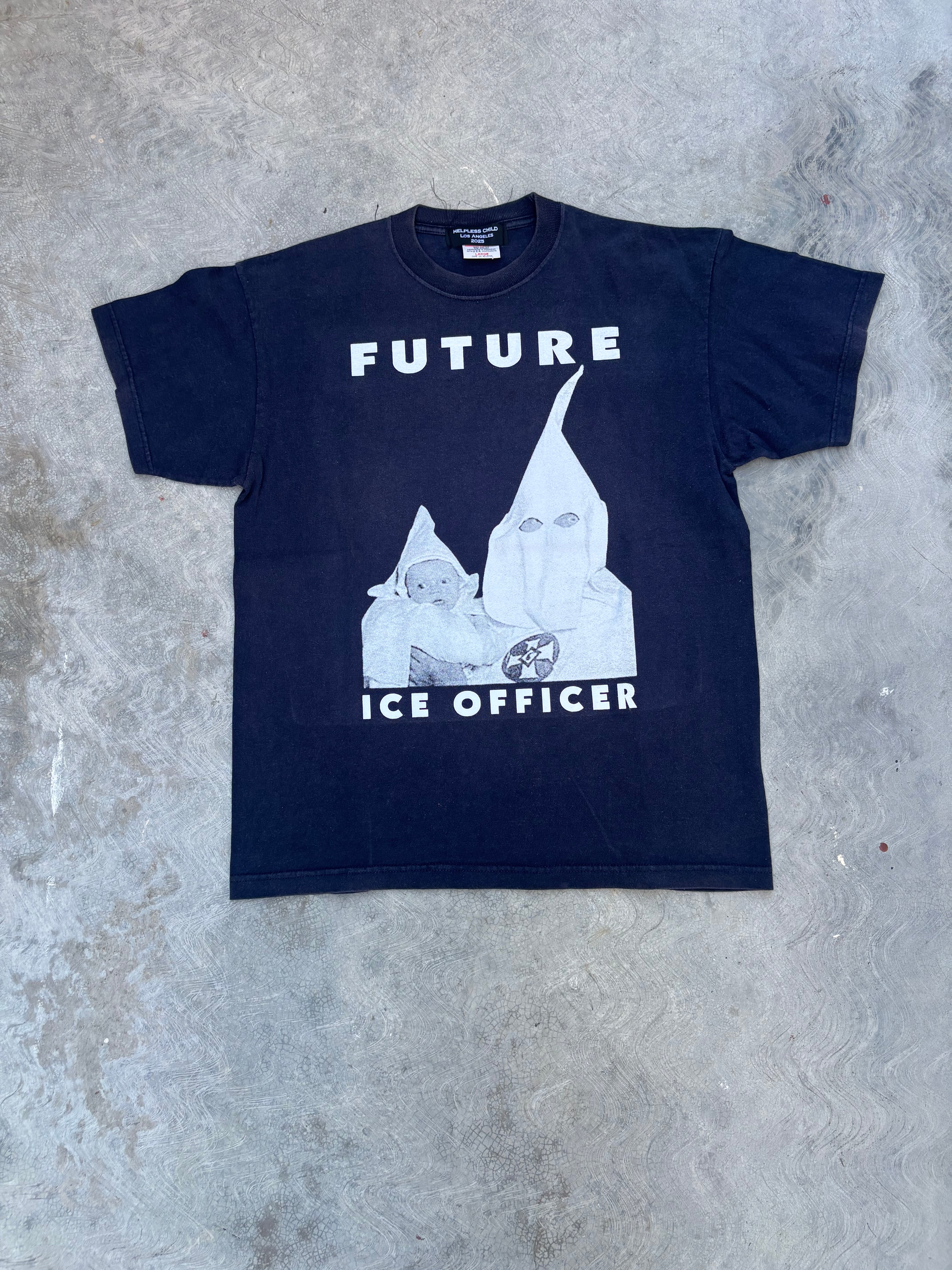Size Large Future ICE Officer T Shirt