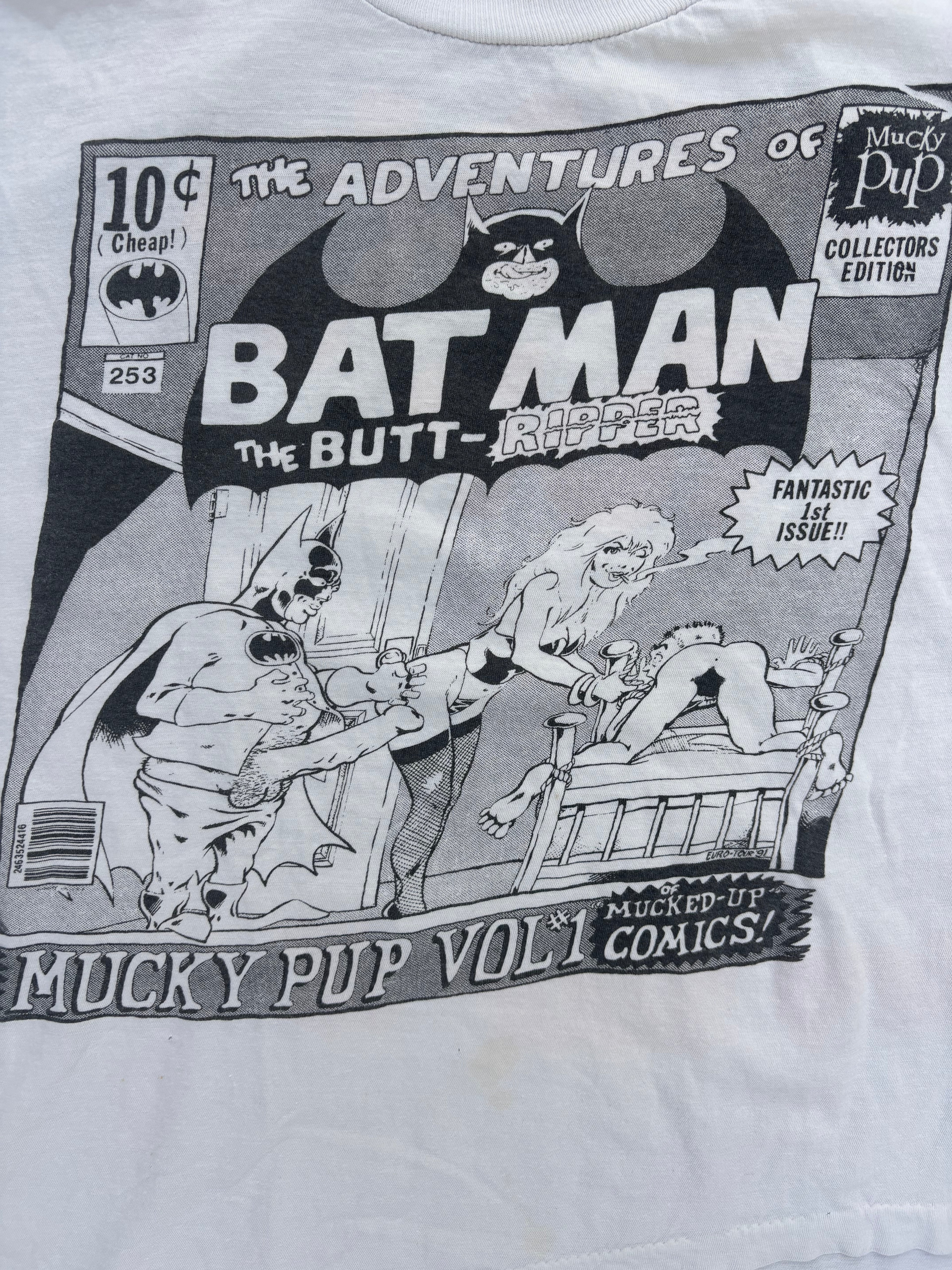 1991 Mucky Pup Tour T Shirt