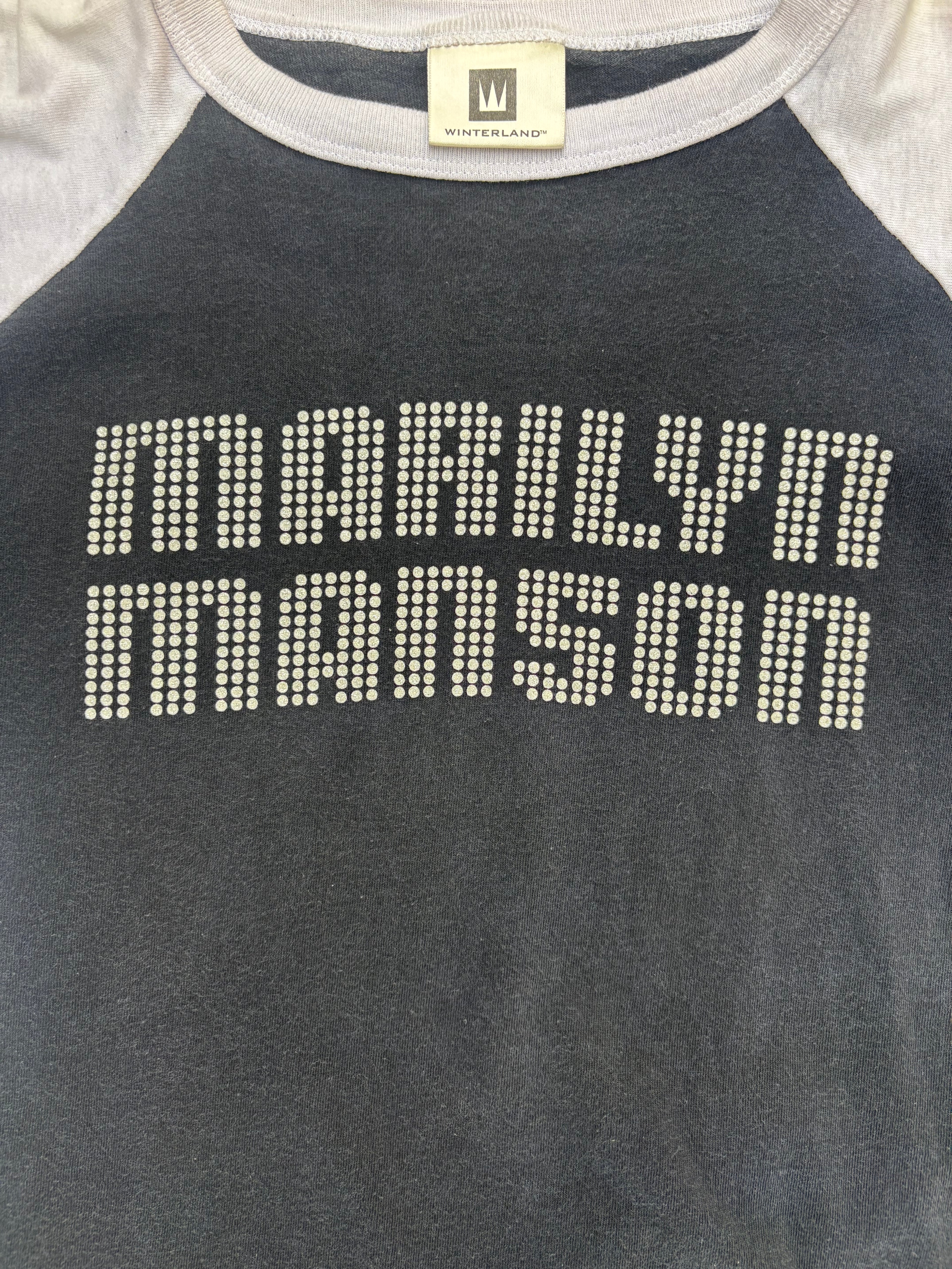 90s Marilyn Manson Raglan Shirt
