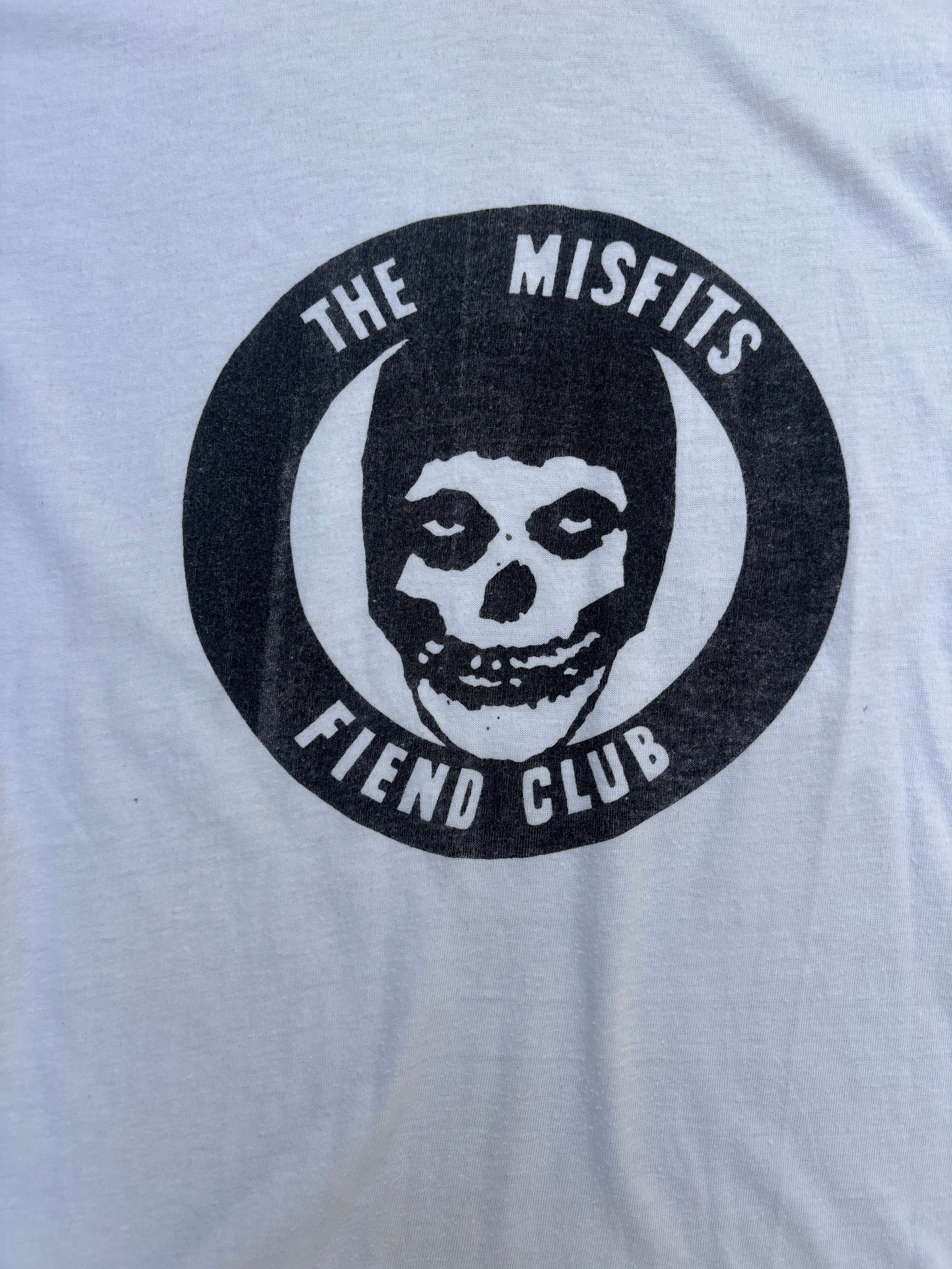 80s Misfits Fiend Club T Shirt