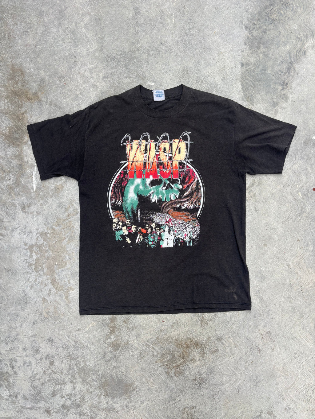 1989 Wasp Tour T Shirt