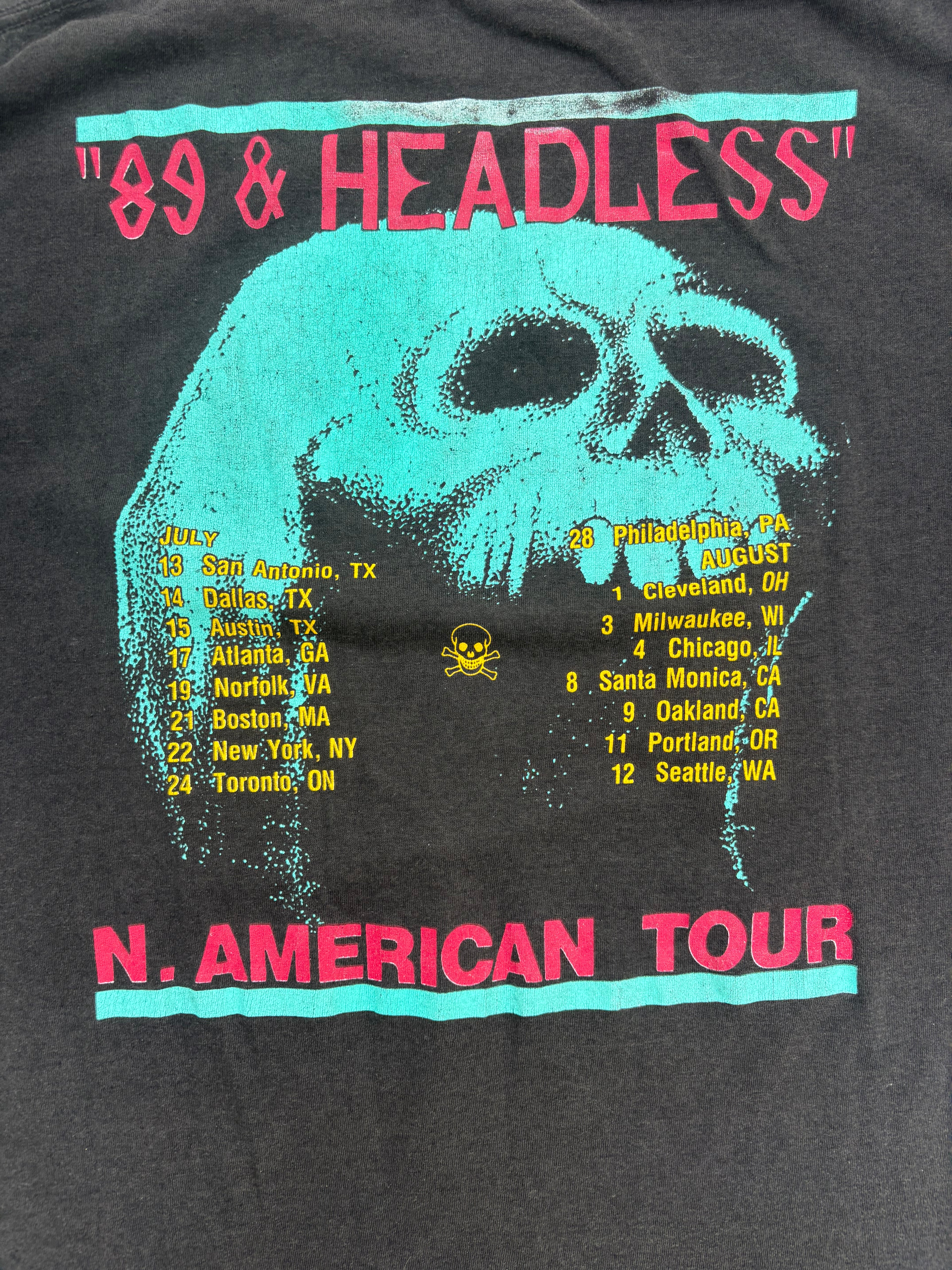 1989 Wasp Tour T Shirt