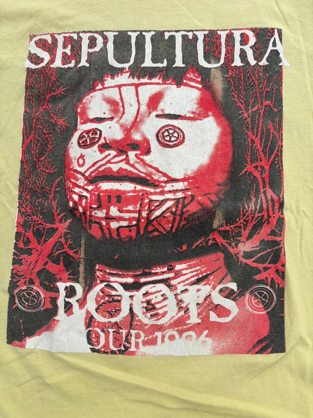 1996 Sepultura Euro Tour T Shirt
