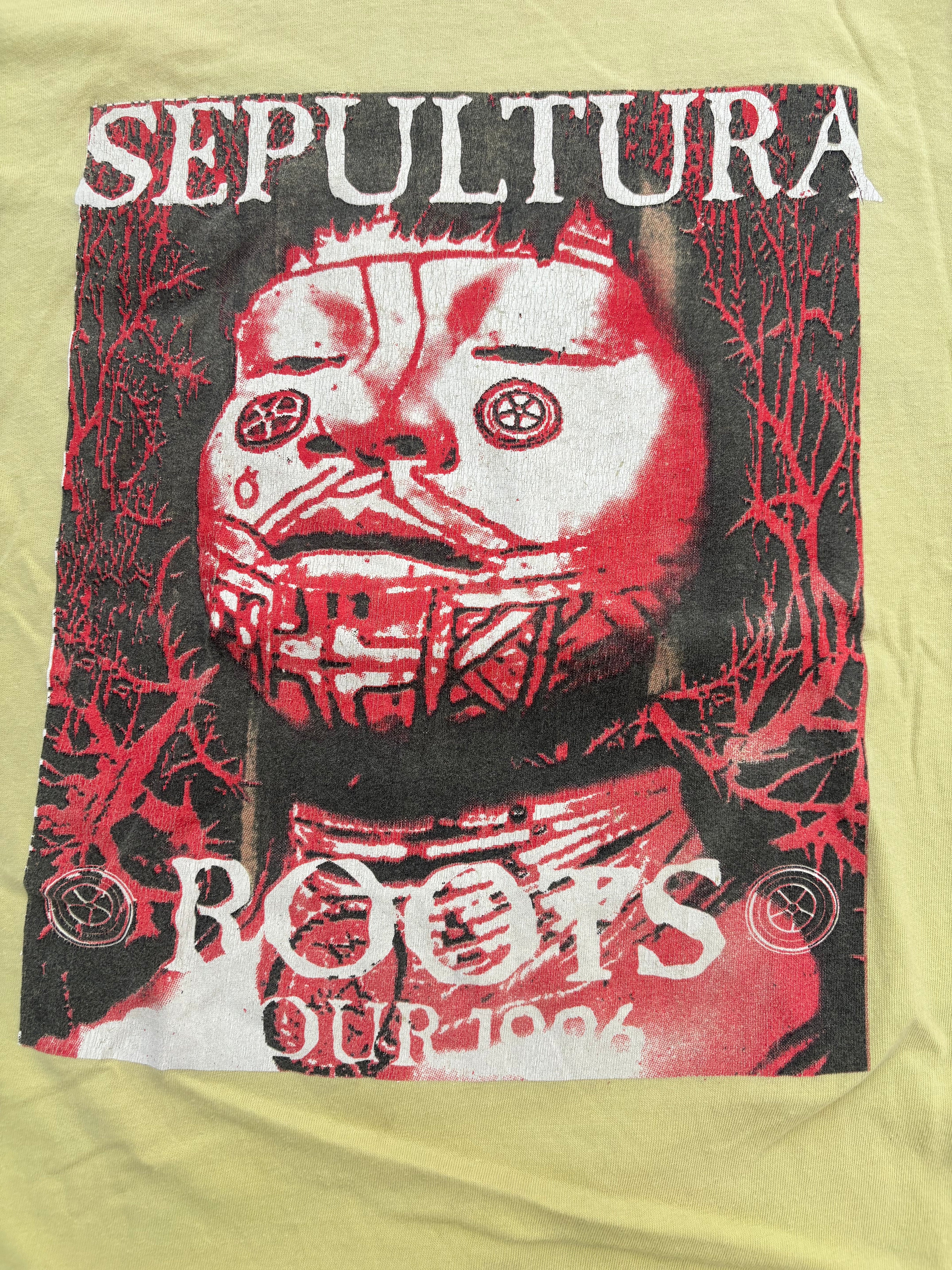 1996 Sepultura Euro Tour T Shirt