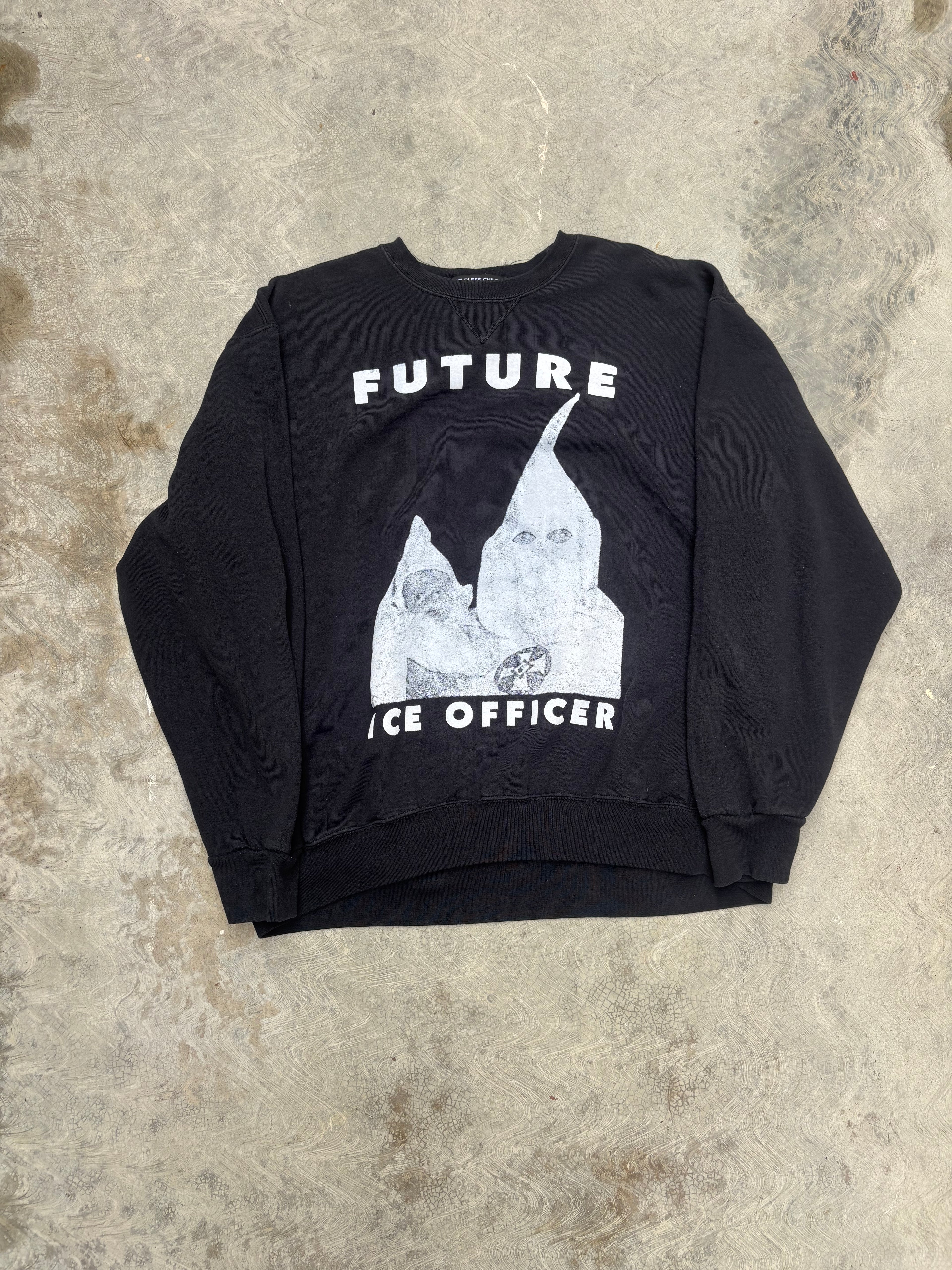 Size XXL Future ICE Officer Crewneck